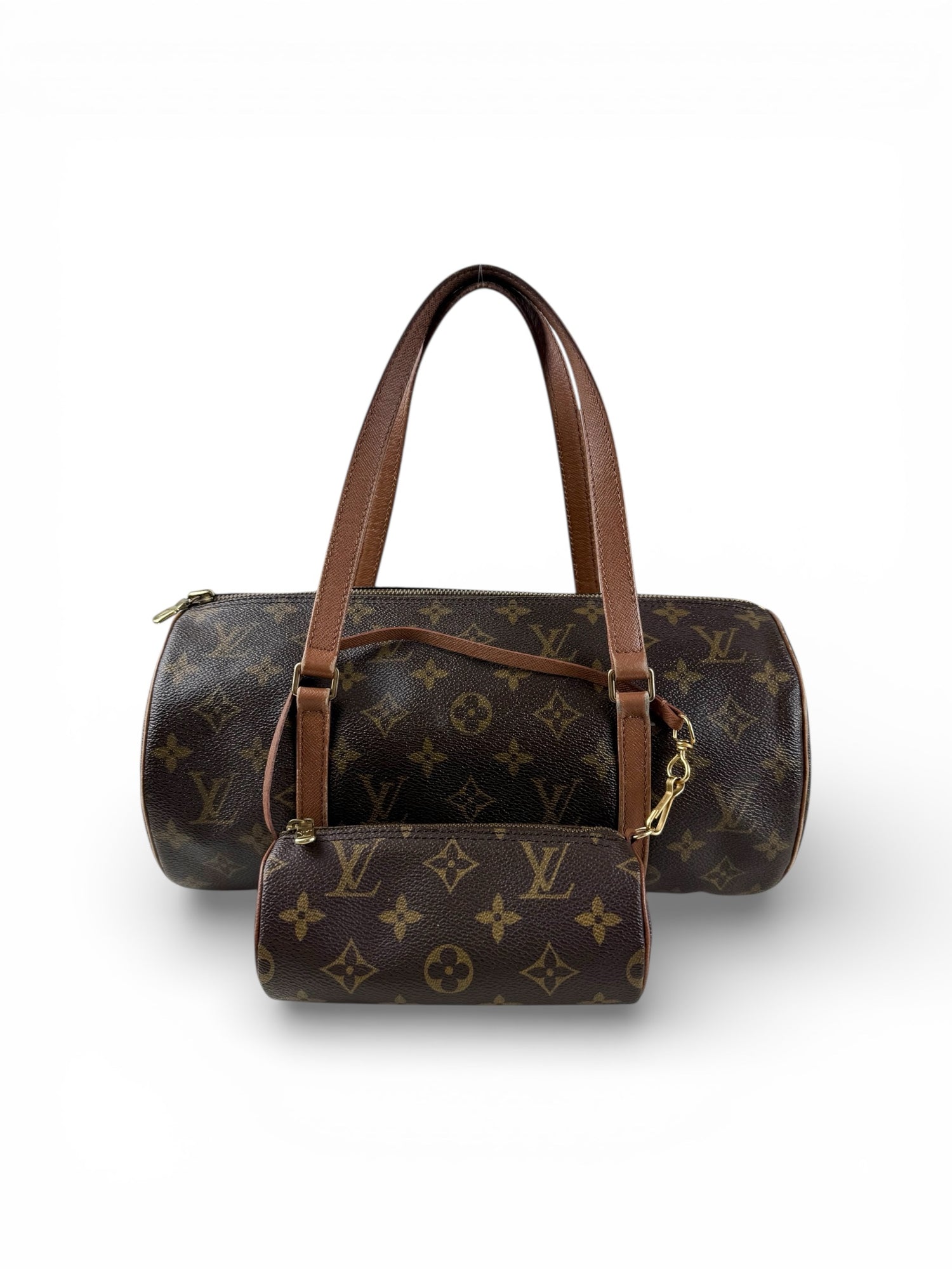 Vintage 1995 Louis Vuitton Papillon 30 + Mini Papillon Handbag