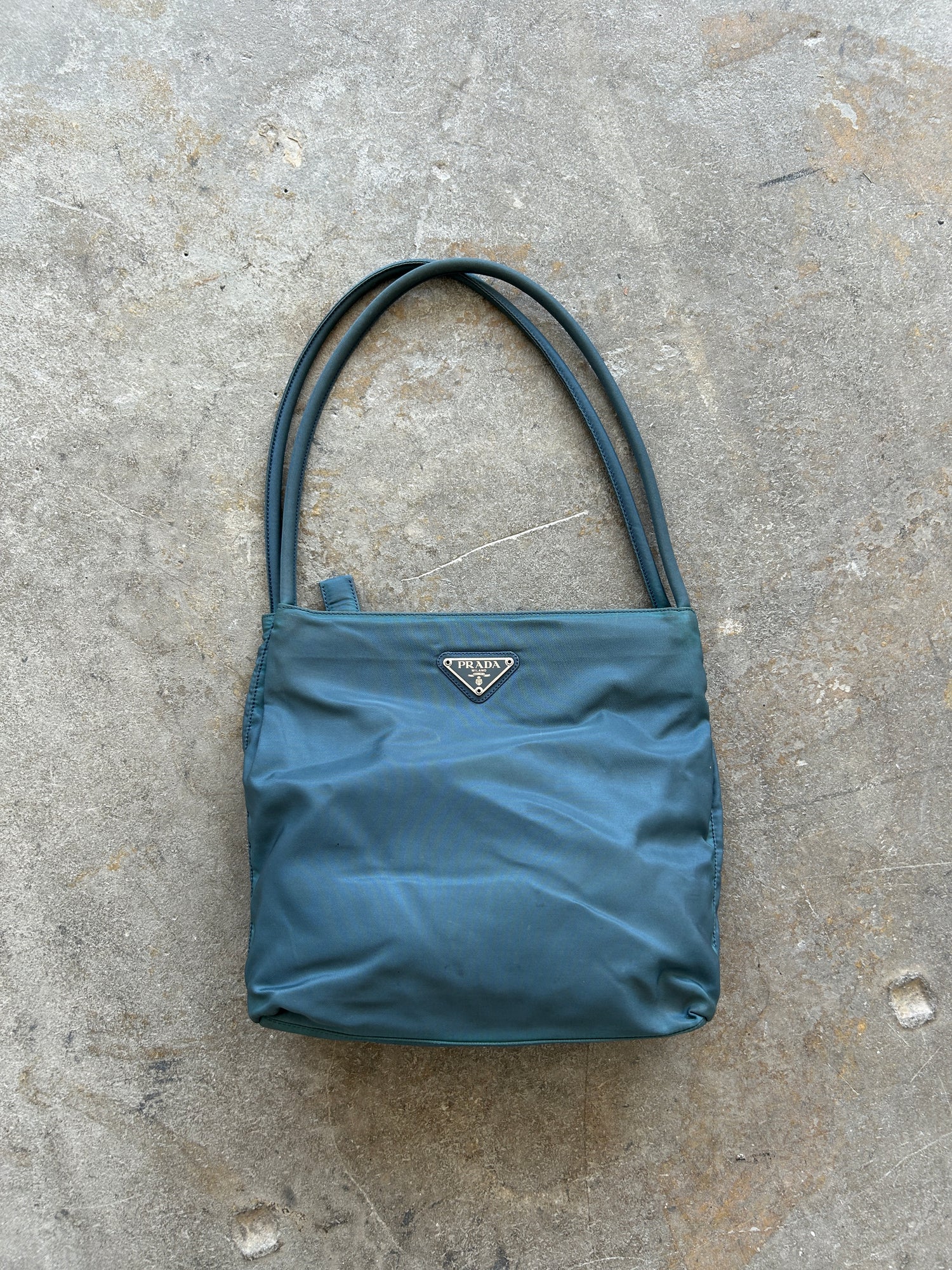 Vintage Prada Milano Nylon Tote Bag