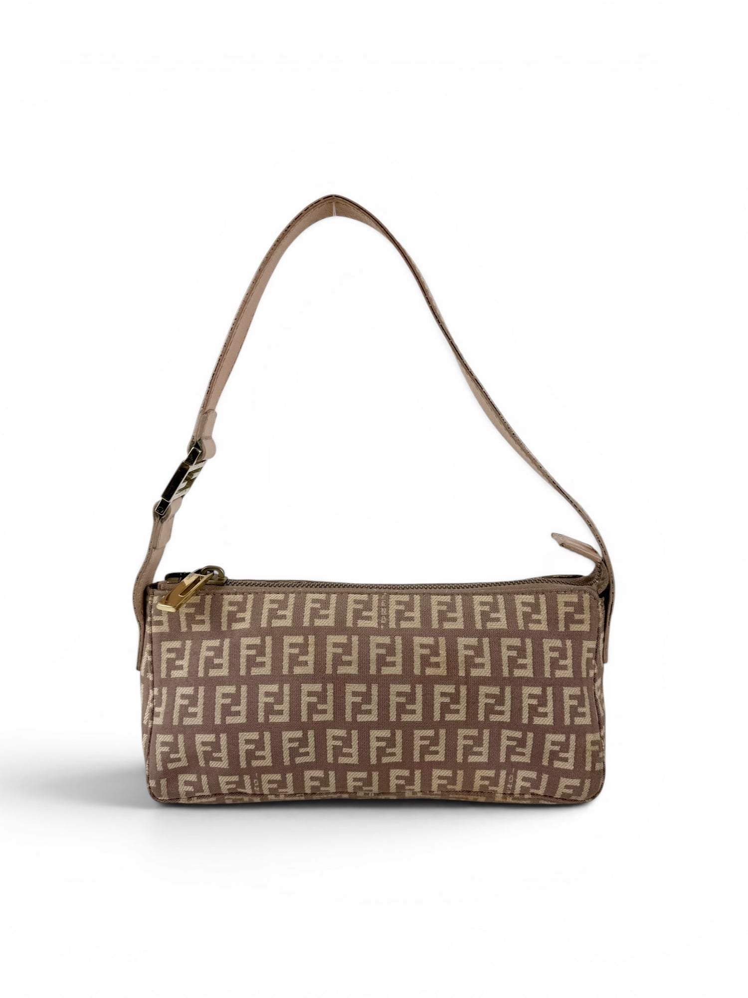 1990s Fendi Zucca Mini Shoulder Bag
