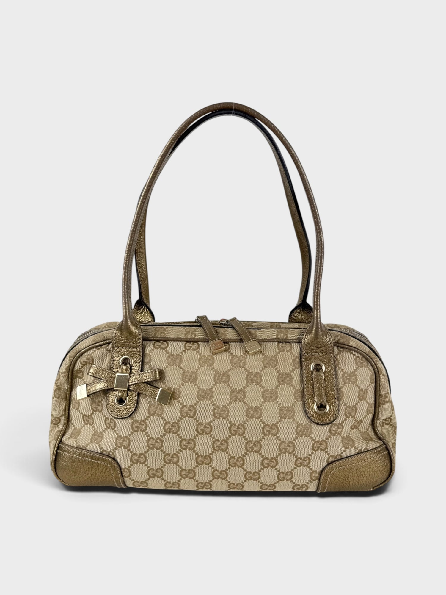2000s Gucci GG Monogram Princy Handbag