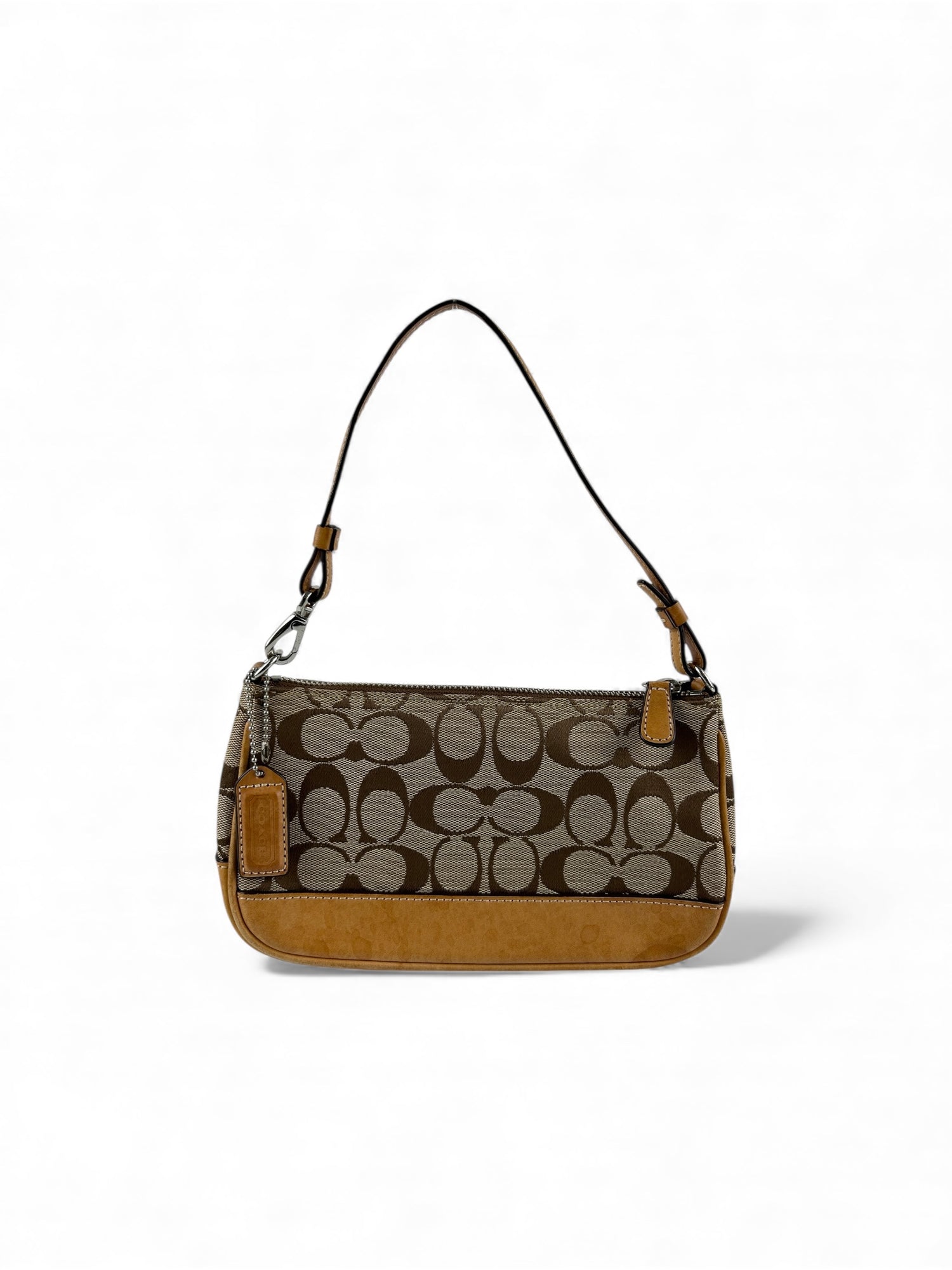 Y2K Vintage Coach Monogram Shoulder Bag