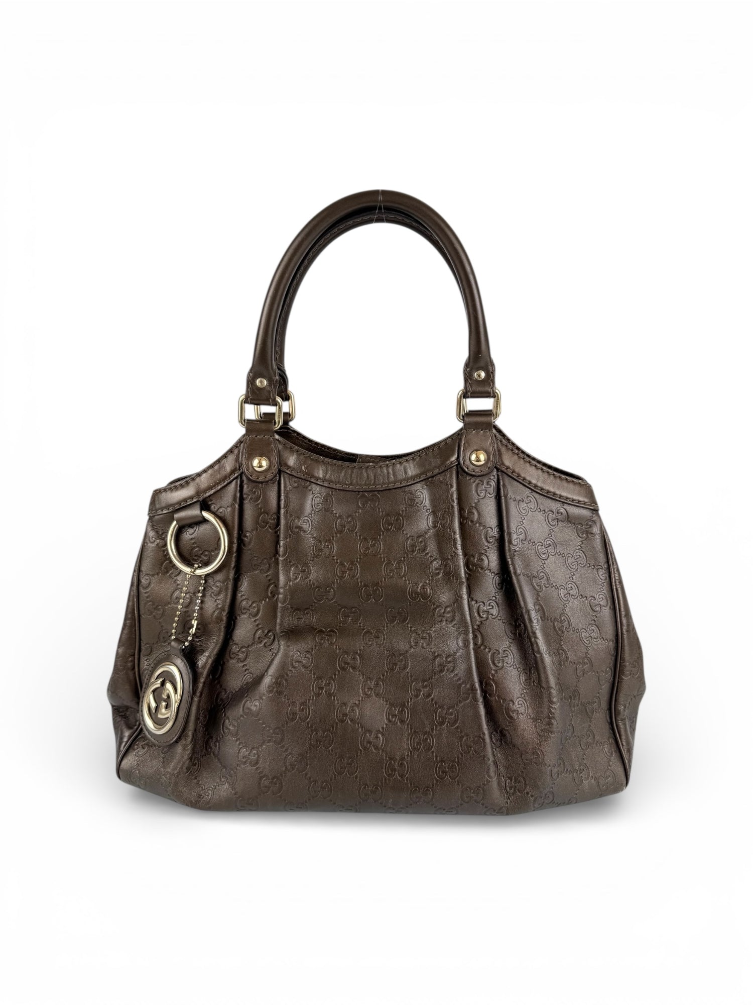 Vintage 90s Gucci Guccissima Mini Sukie Handbag