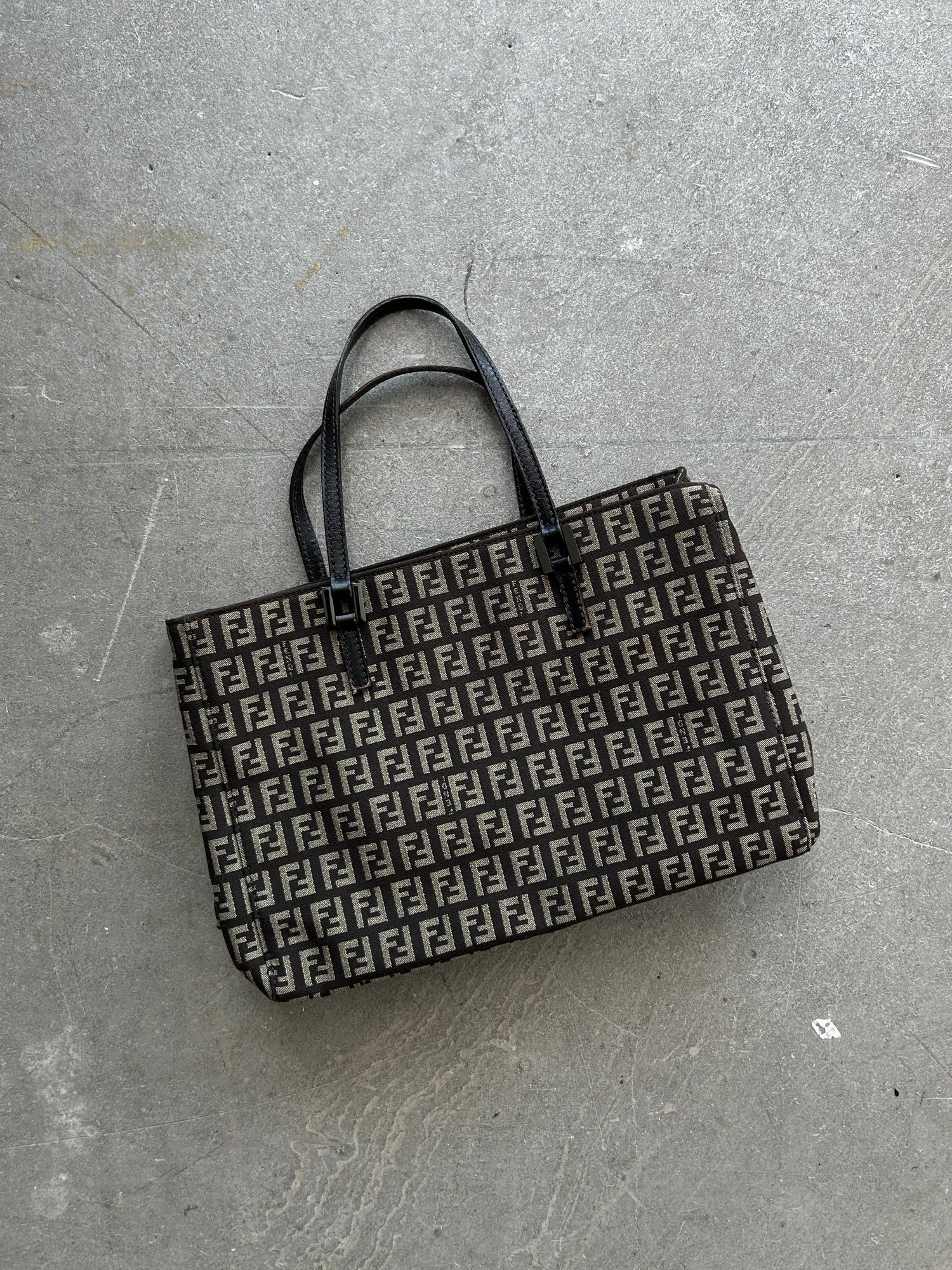 Vintage Fendi Zucca Handbag
