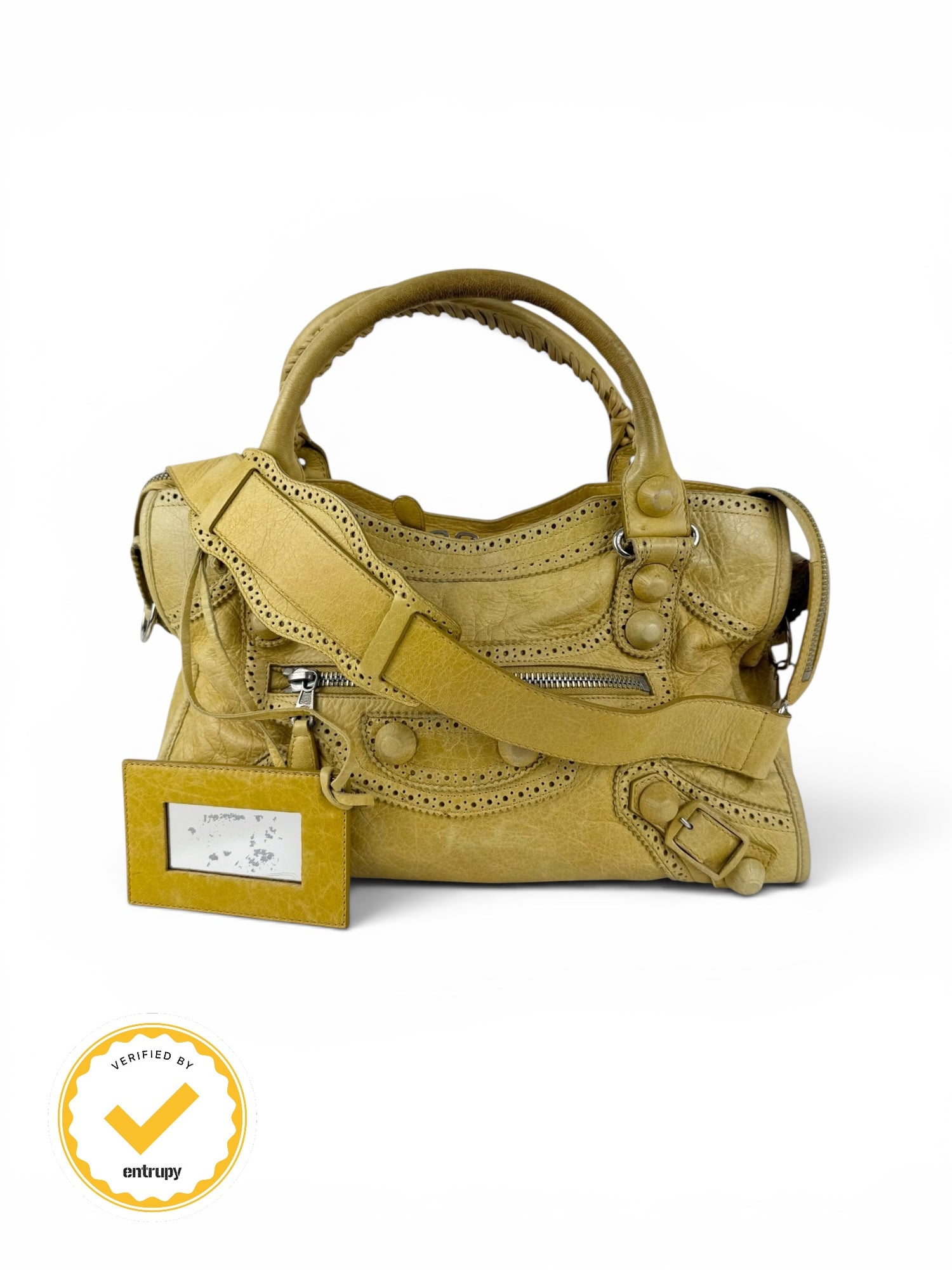 2010 Balenciaga Giant City Punching Hole 2Way Handbag