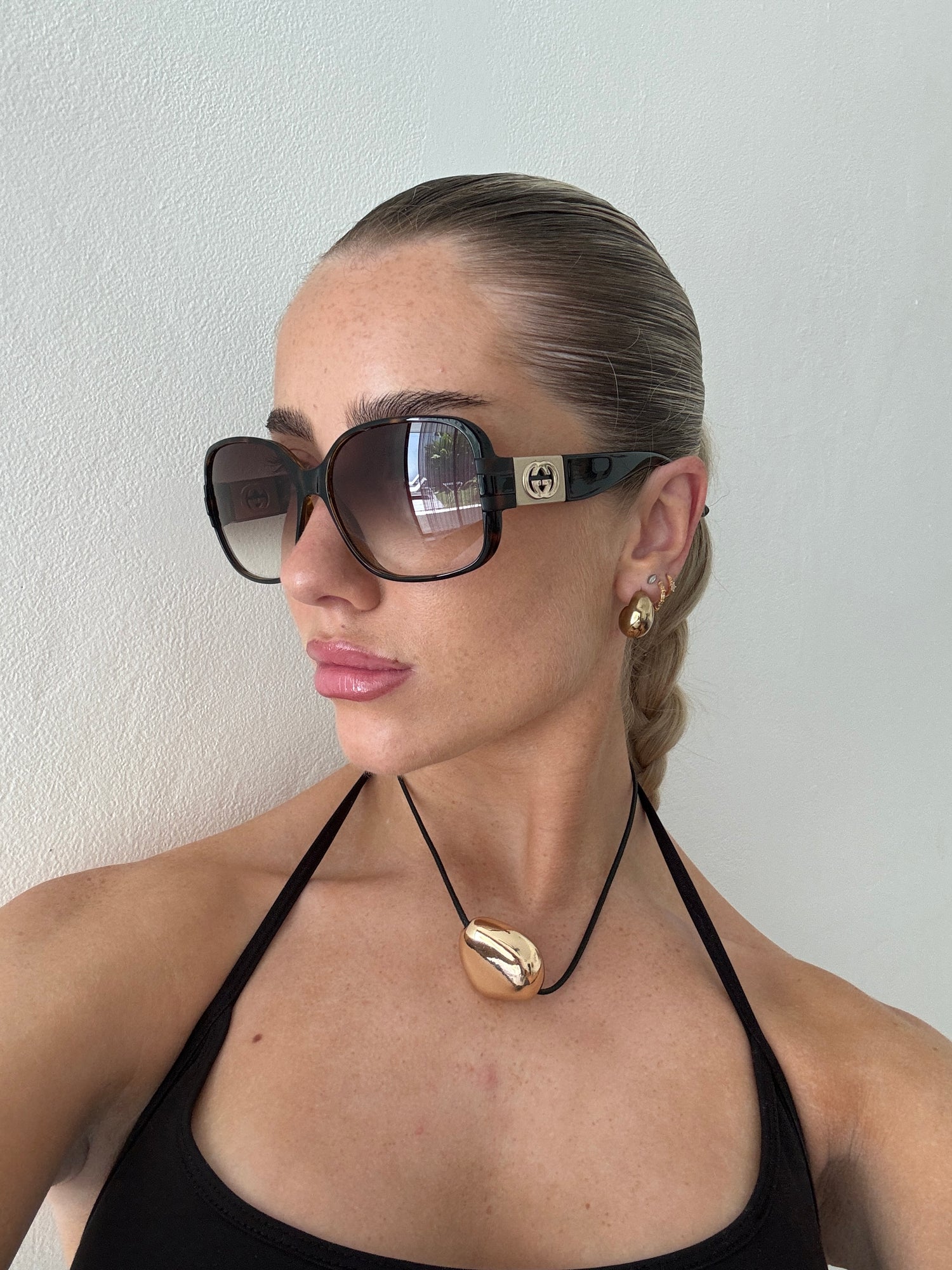 Vintage 2000s Gucci Oversized Sunglasses