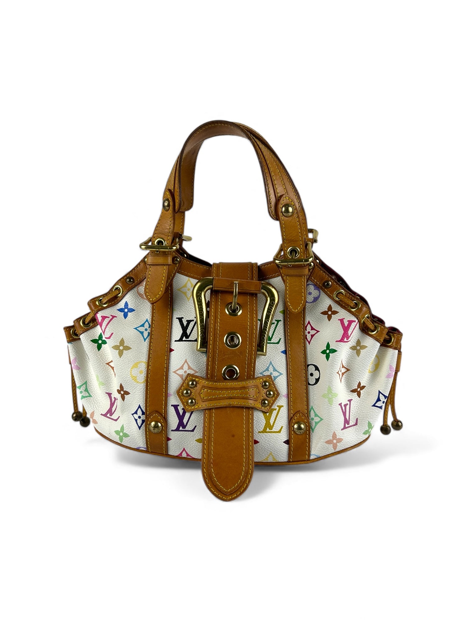 Vintage 2004 Louis Vuitton Takashi Murakami Theda PM Handbag