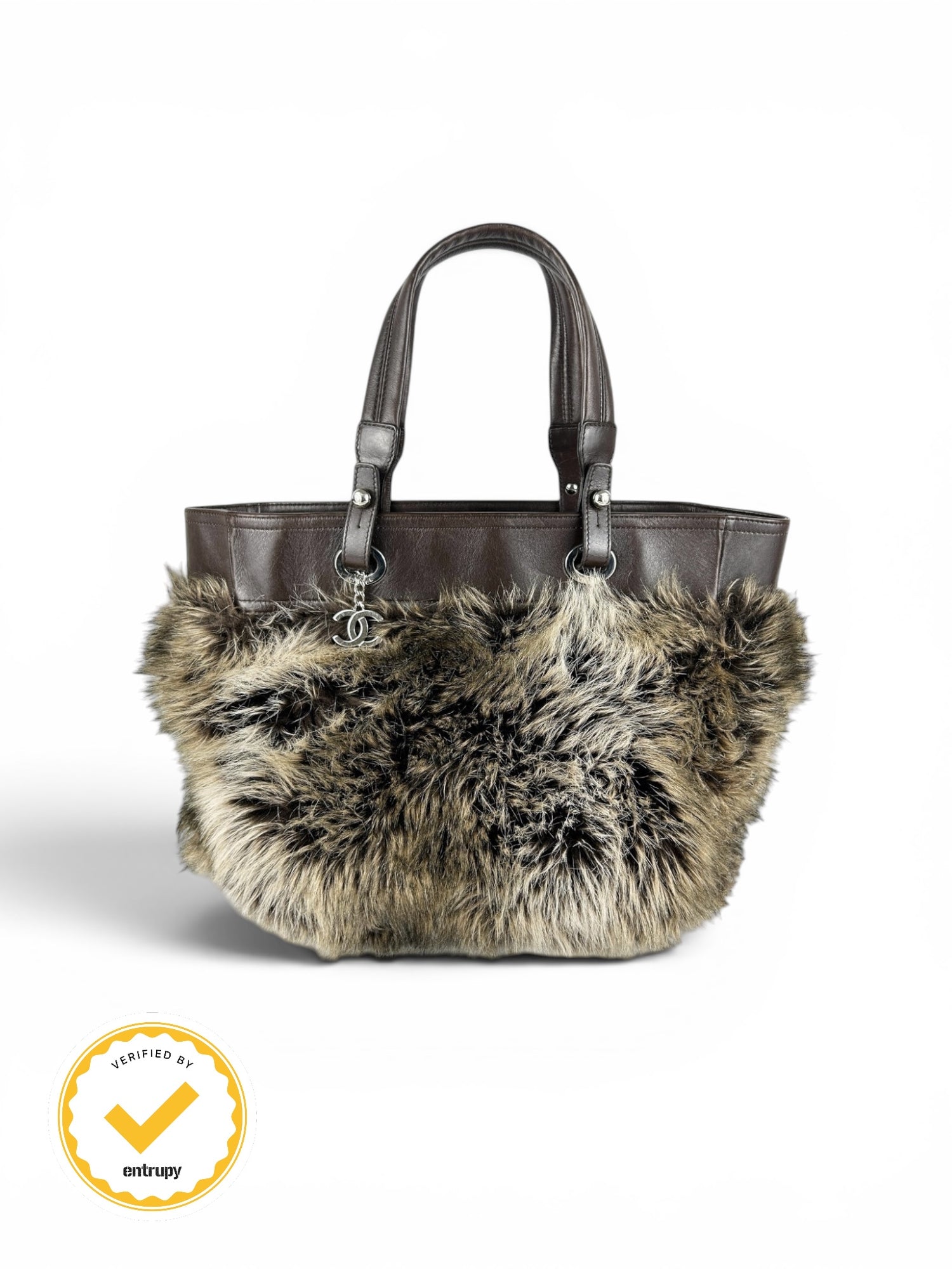2010/2011 Chanel Paris Biarritz Fantasy Fur Tote Bag