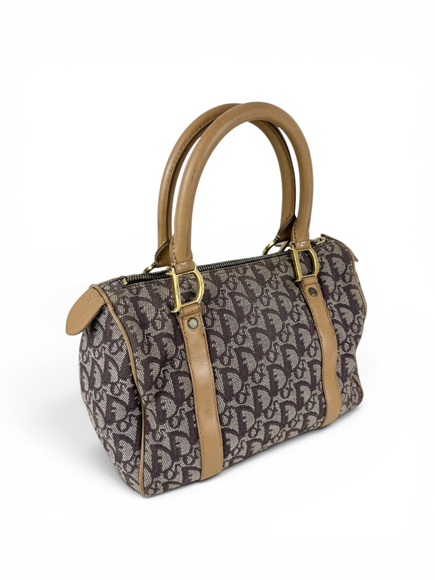 2002 Christian Dior Monogram Boston Handbag