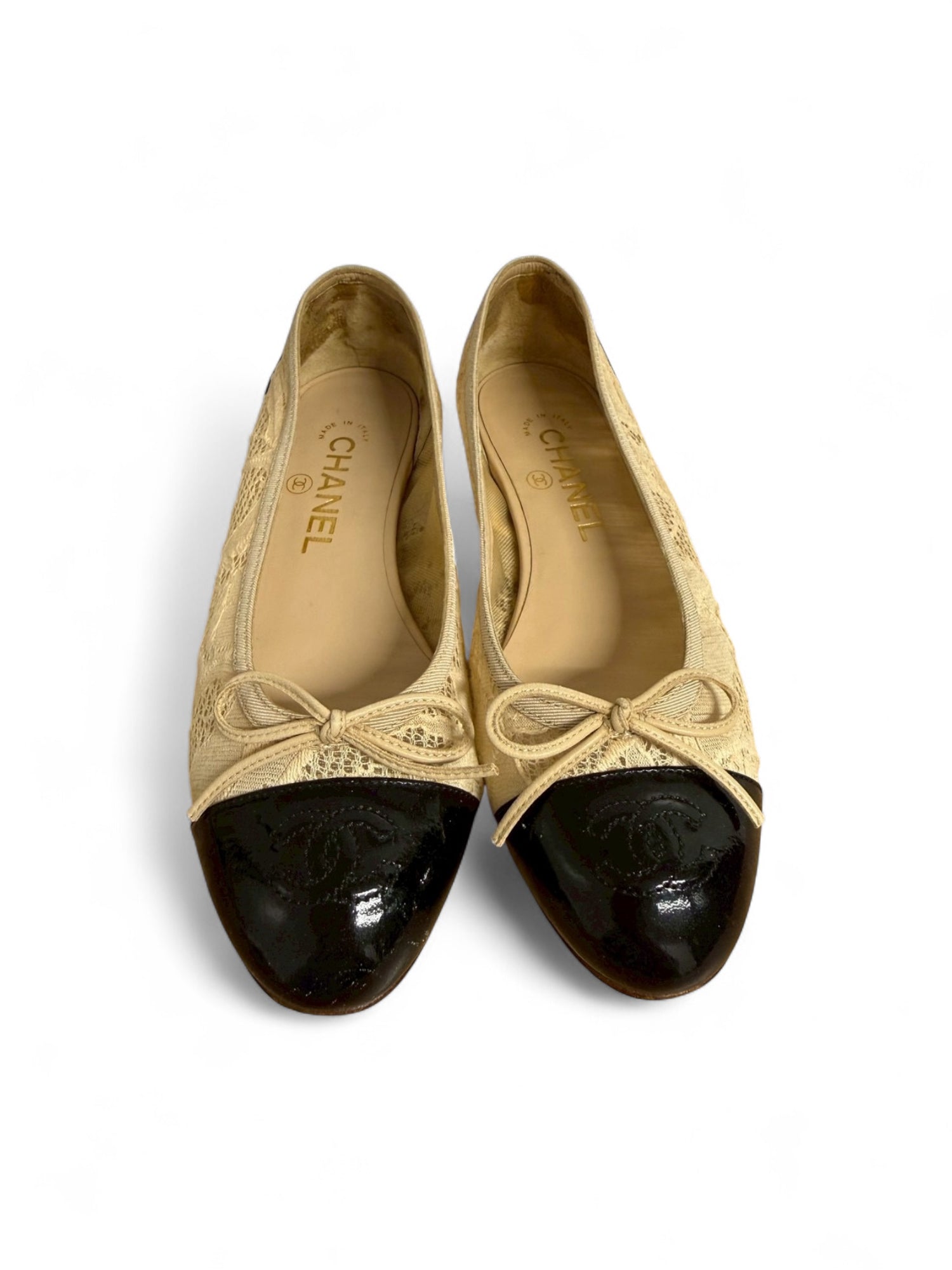 Vintage Chanel Lace Ballet Pumps EU36 / UK 3