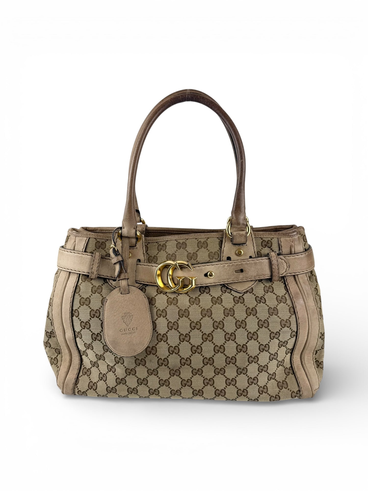 2011 Gucci GG Monogram Running Tote Bag