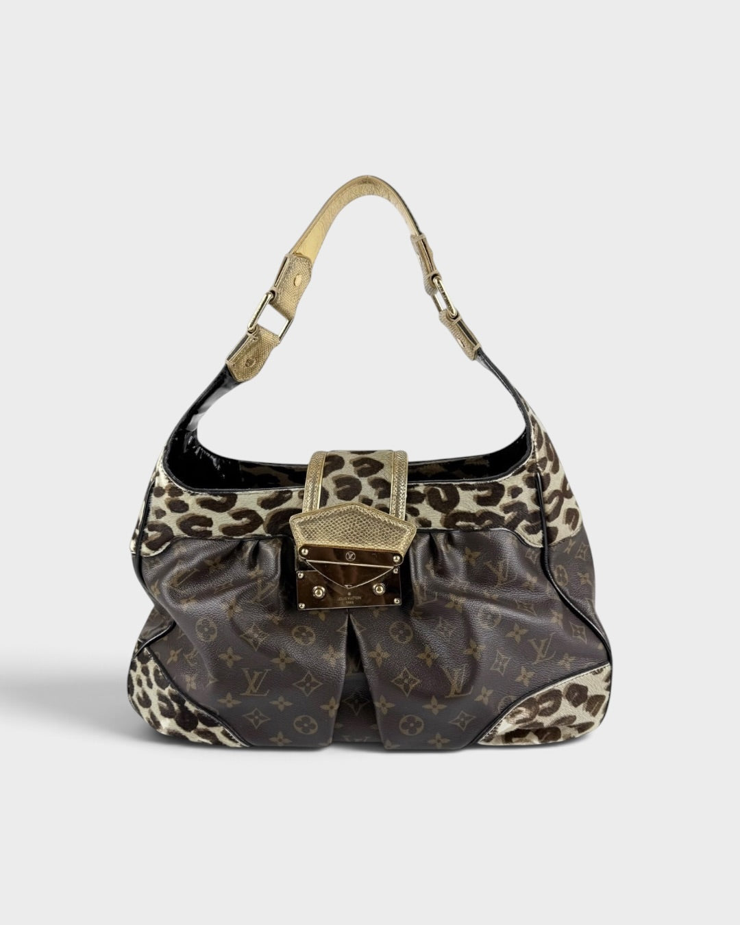 Vintage 2006 Louis Vuitton Leopard Polly Handbag (Limited Edition S/S)
