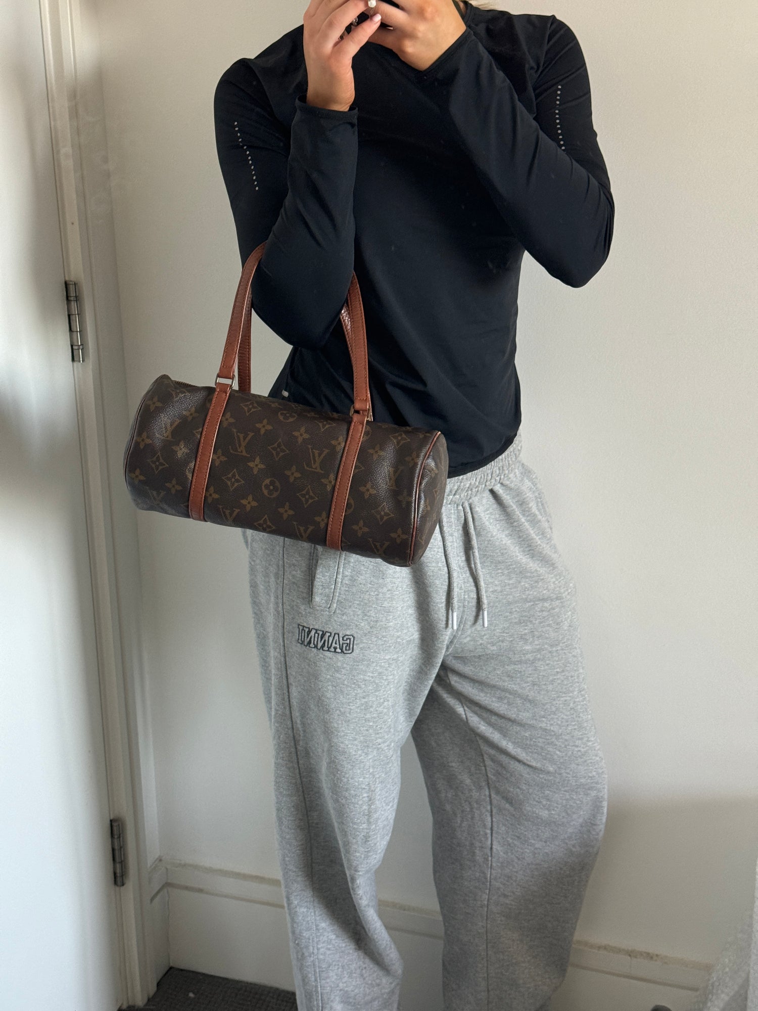 Vintage 1990s Louis Vuitton Papillon 30 Handbag