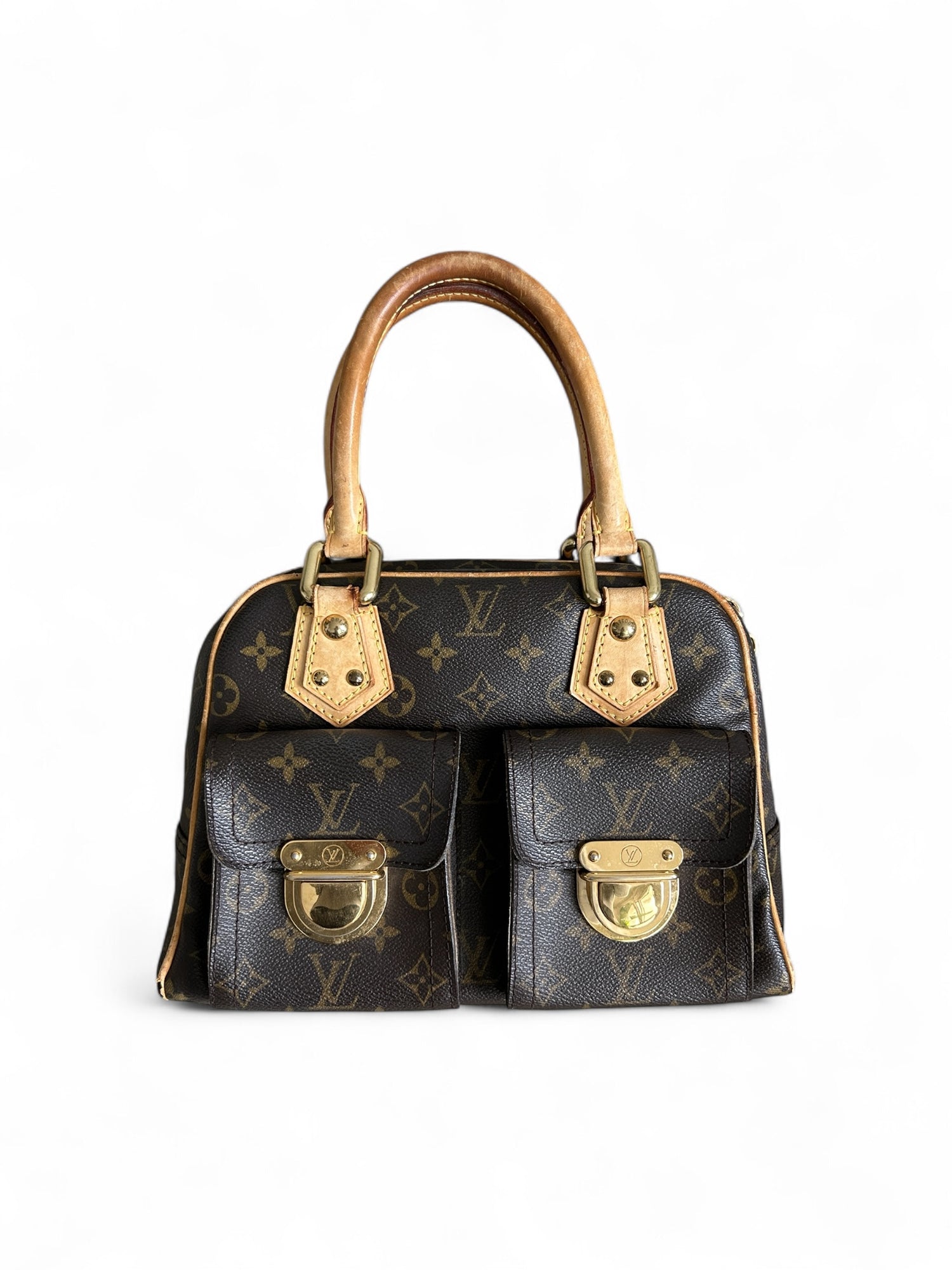 Vintage Louis Vuitton Manhattan PM Handbag 2000s