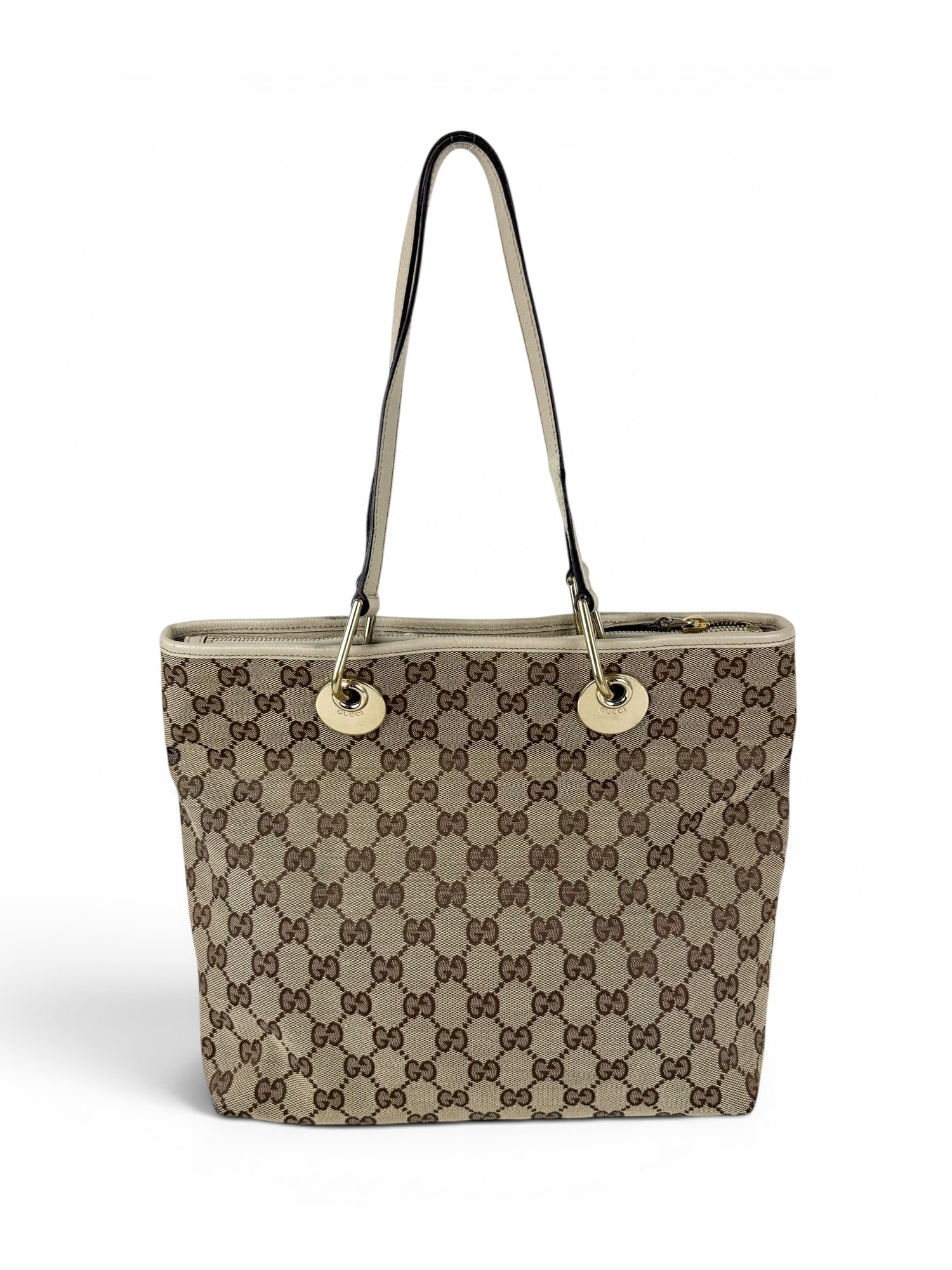 2000s Gucci GG Monogram Tote Bag