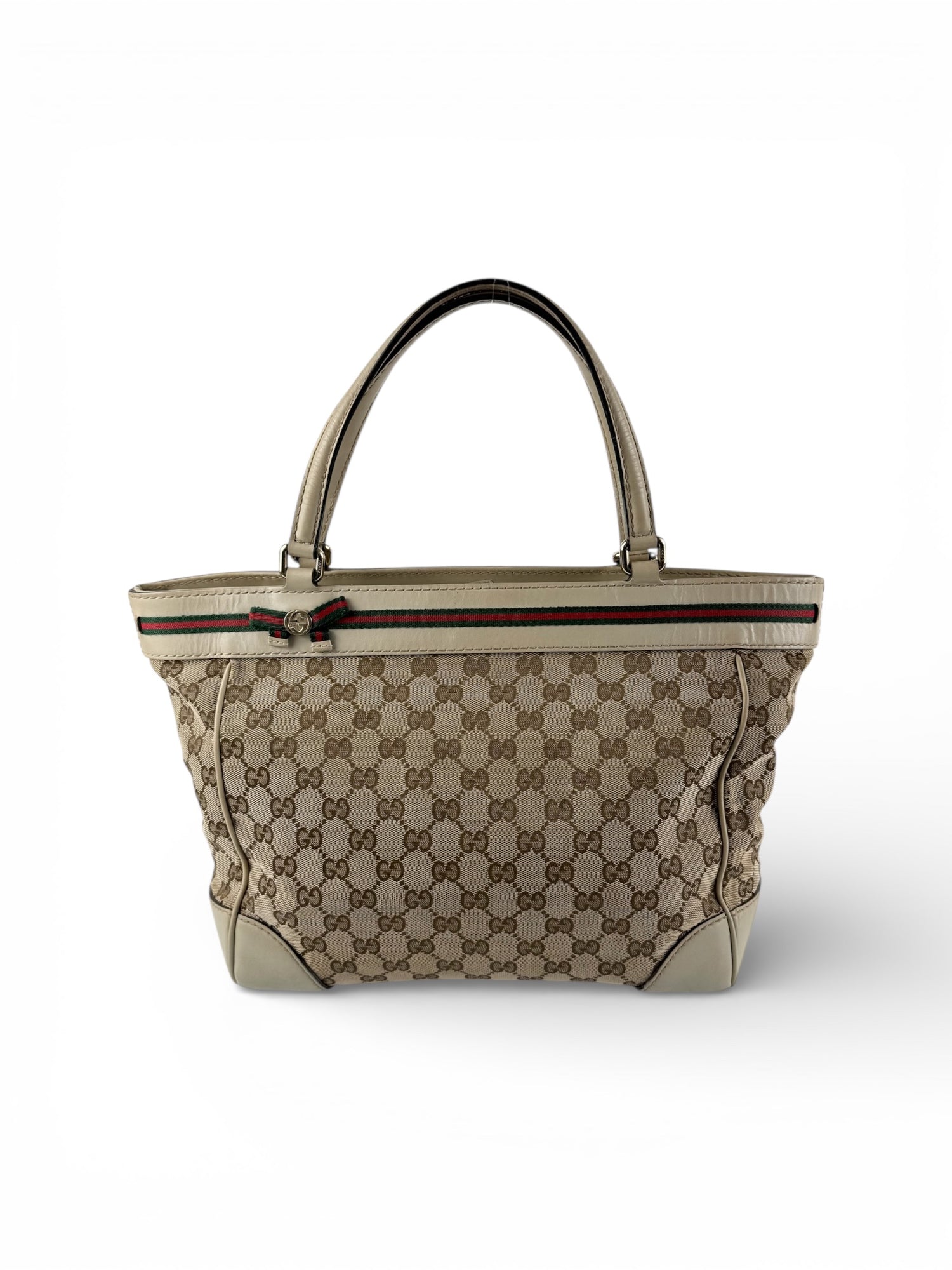 Vintage 90s Gucci Monogram Princy Sherry Line Handbag