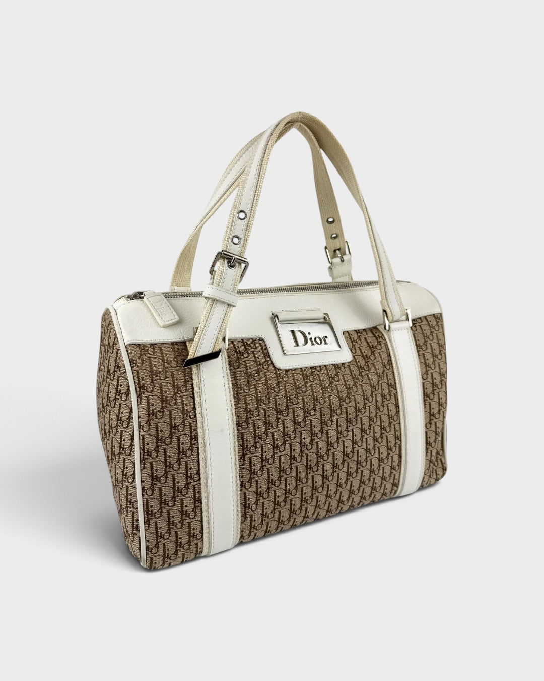2006 Christian Dior Monogram Street Chic Boston Handbag