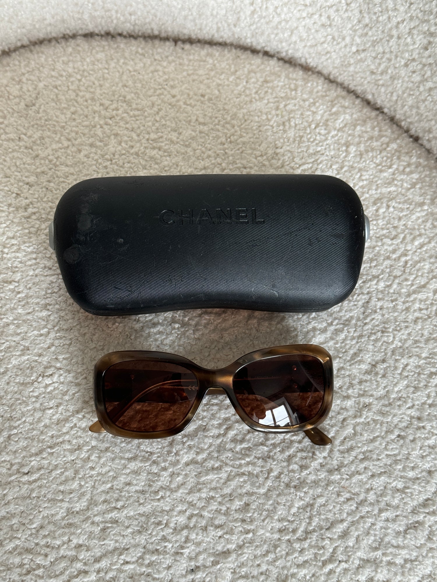 2000s Chanel Oversized Sunglasses