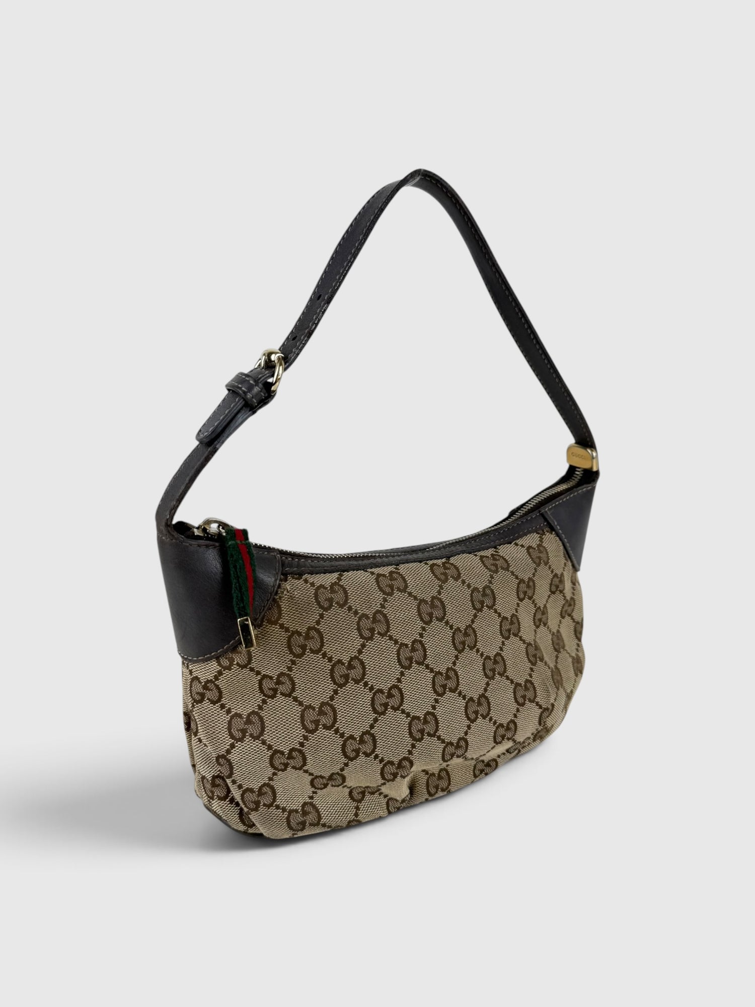 90s Gucci Monogram Mini Shoulder Bag