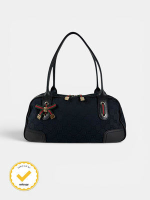 2000s Gucci GG Monogram Princy Handbag