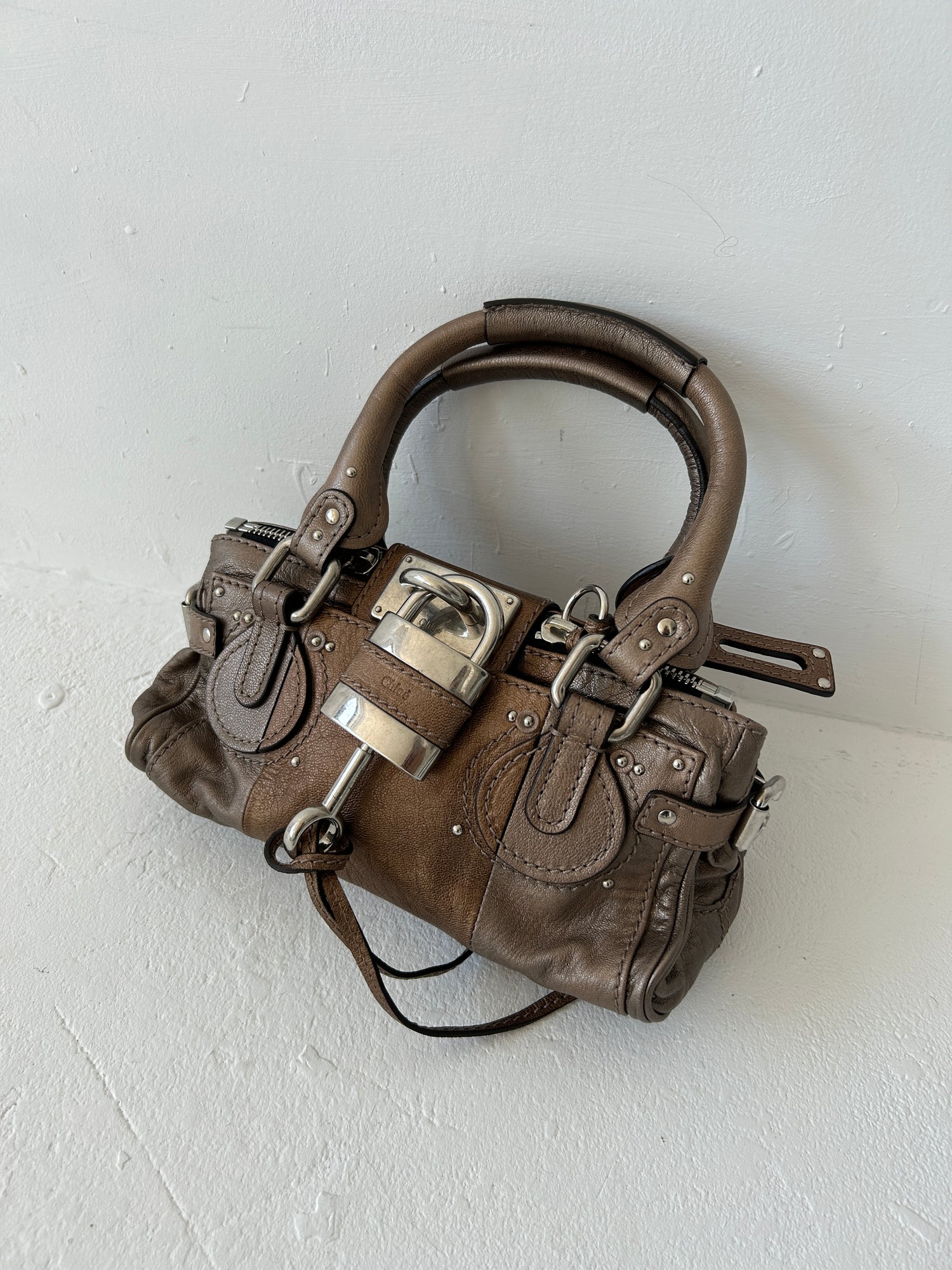 Chloe Paddington Bronze Mini Handbag (2008)