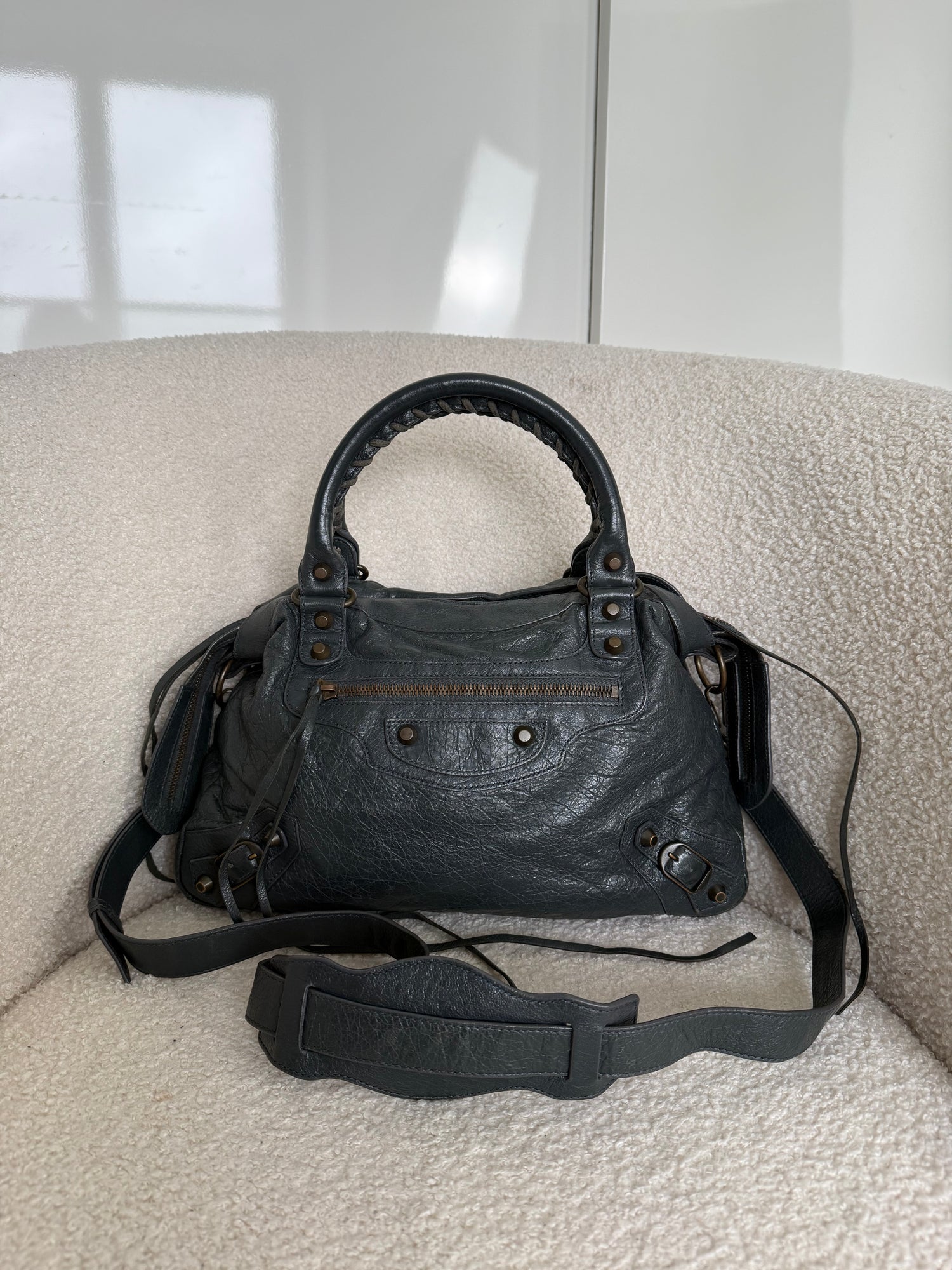 2010s Balenciaga ‘The Town’ 2Way Handbag