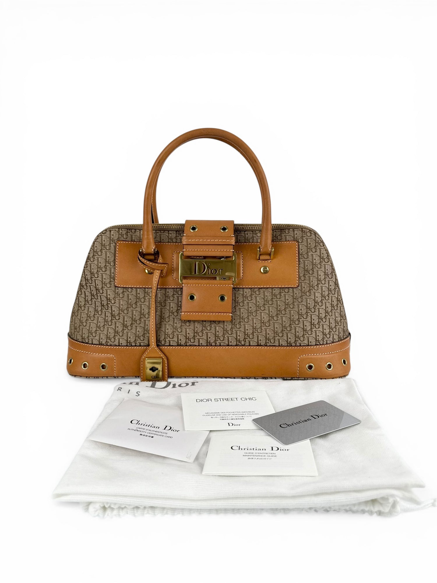 Vintage 2002 Christian Dior Diorissimo Street Chic Handbag