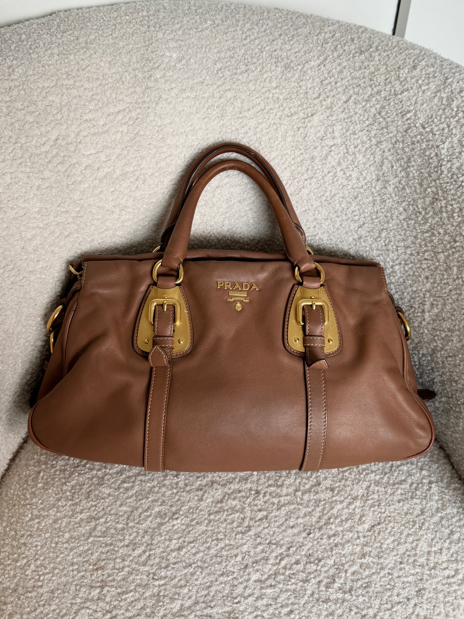 Prada 2000s Leather Handbag