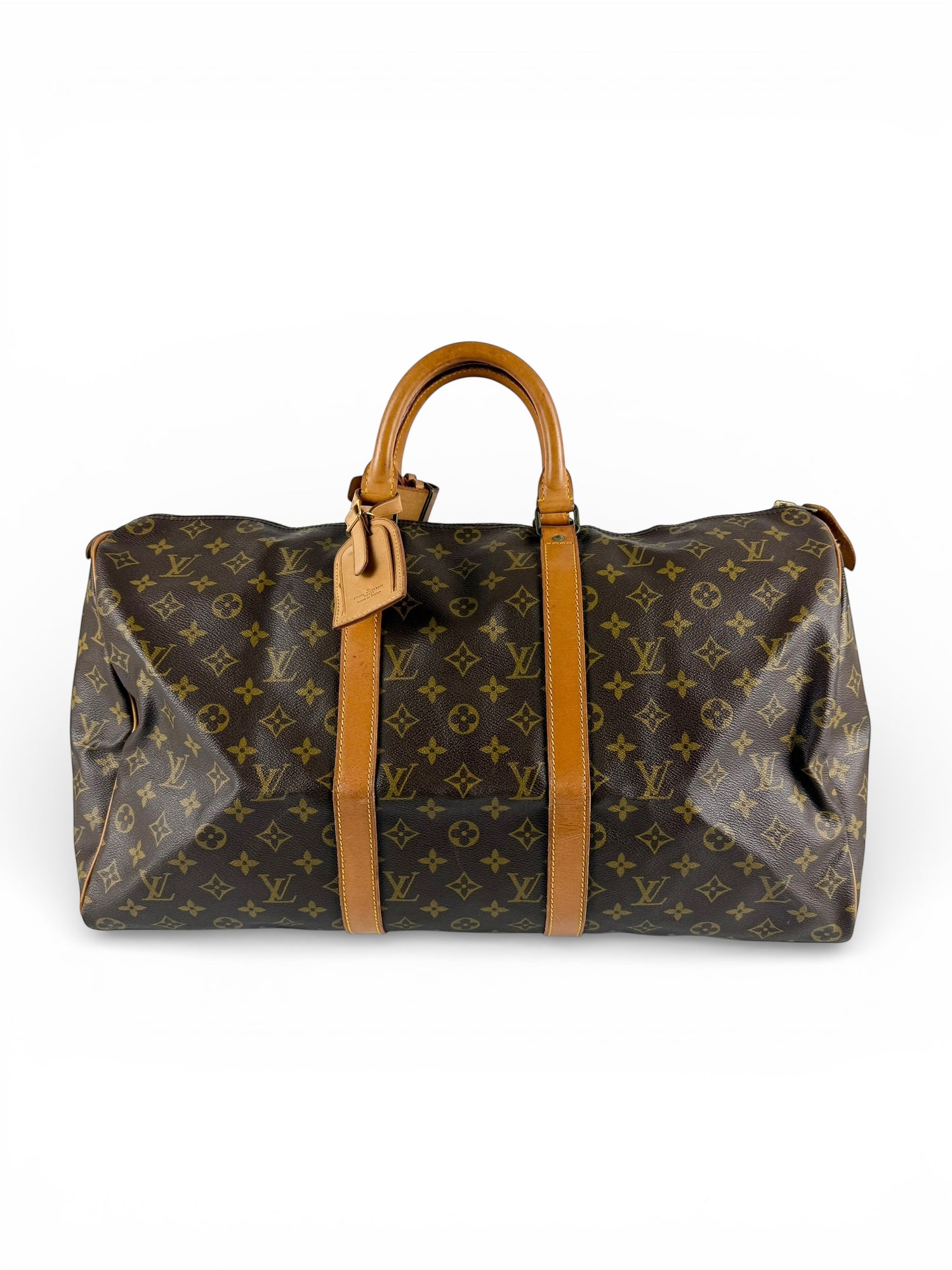 Vintage 1980s Louis Vuitton Keepall 50 Duffle Bag
