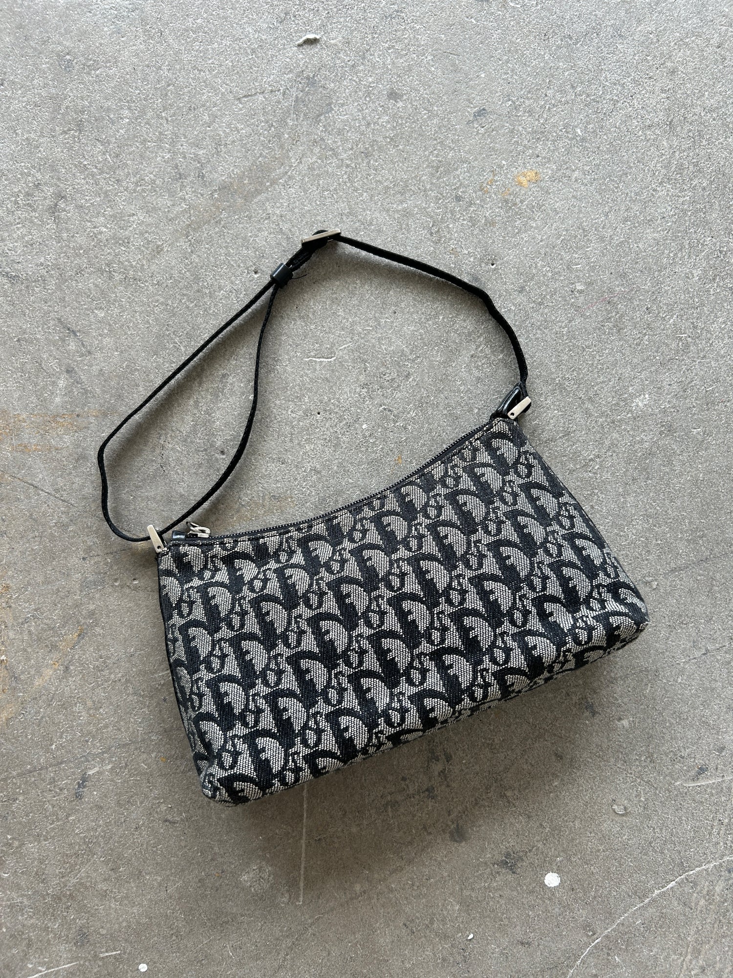 Vintage Christian Dior Monogram Shoulder Bag (2002)