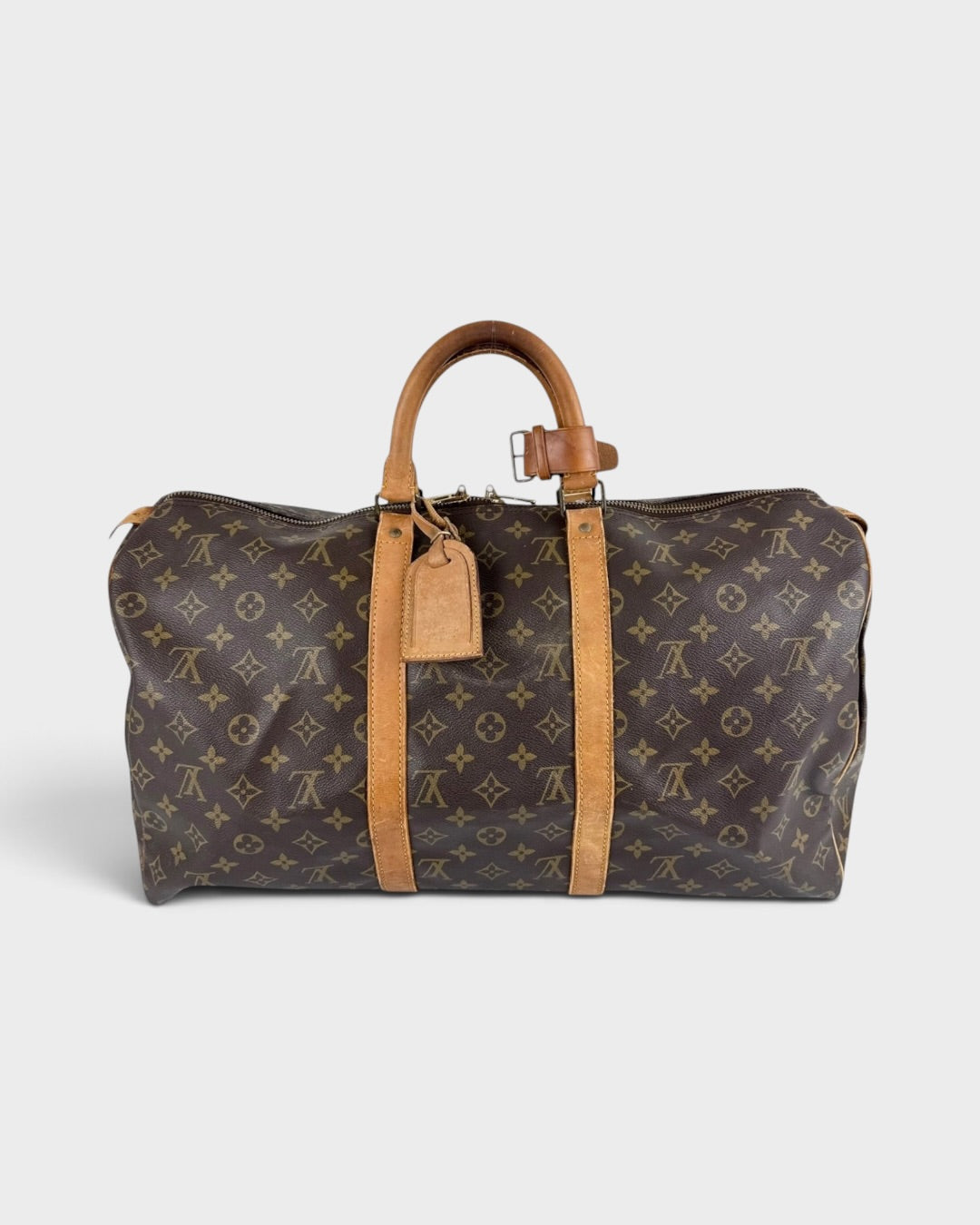 1980s Louis Vuitton Keepall 50 Duffle Handbag