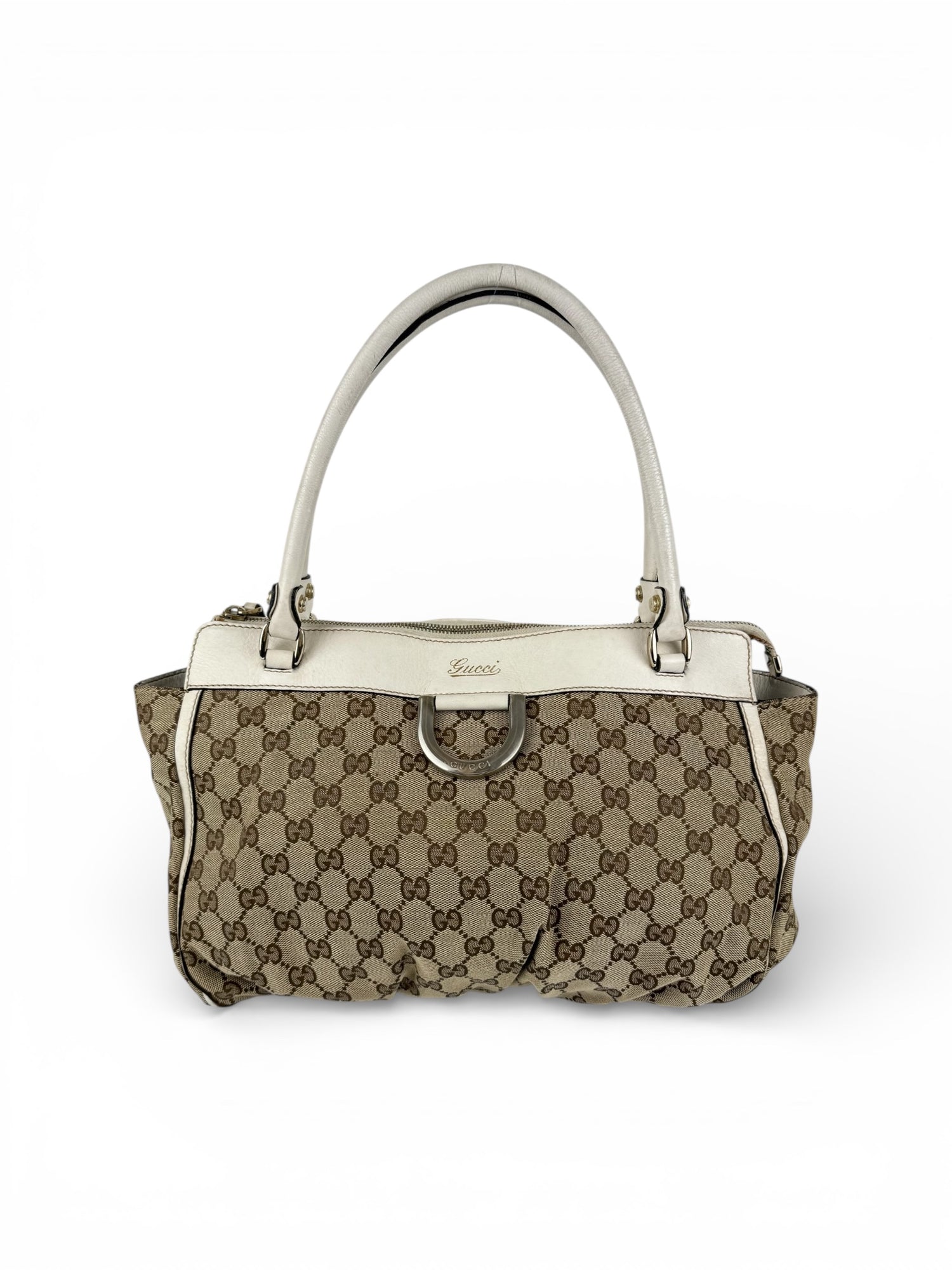 Vintage 90s Gucci Monogram Handbag