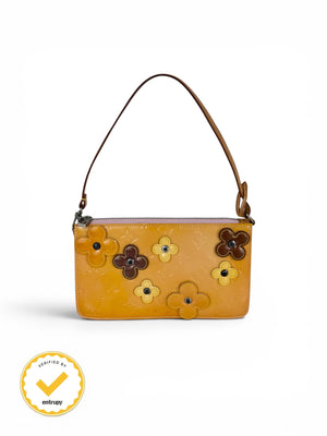 2000s Louis Vuitton Vernis Lexington Petal Handbag
