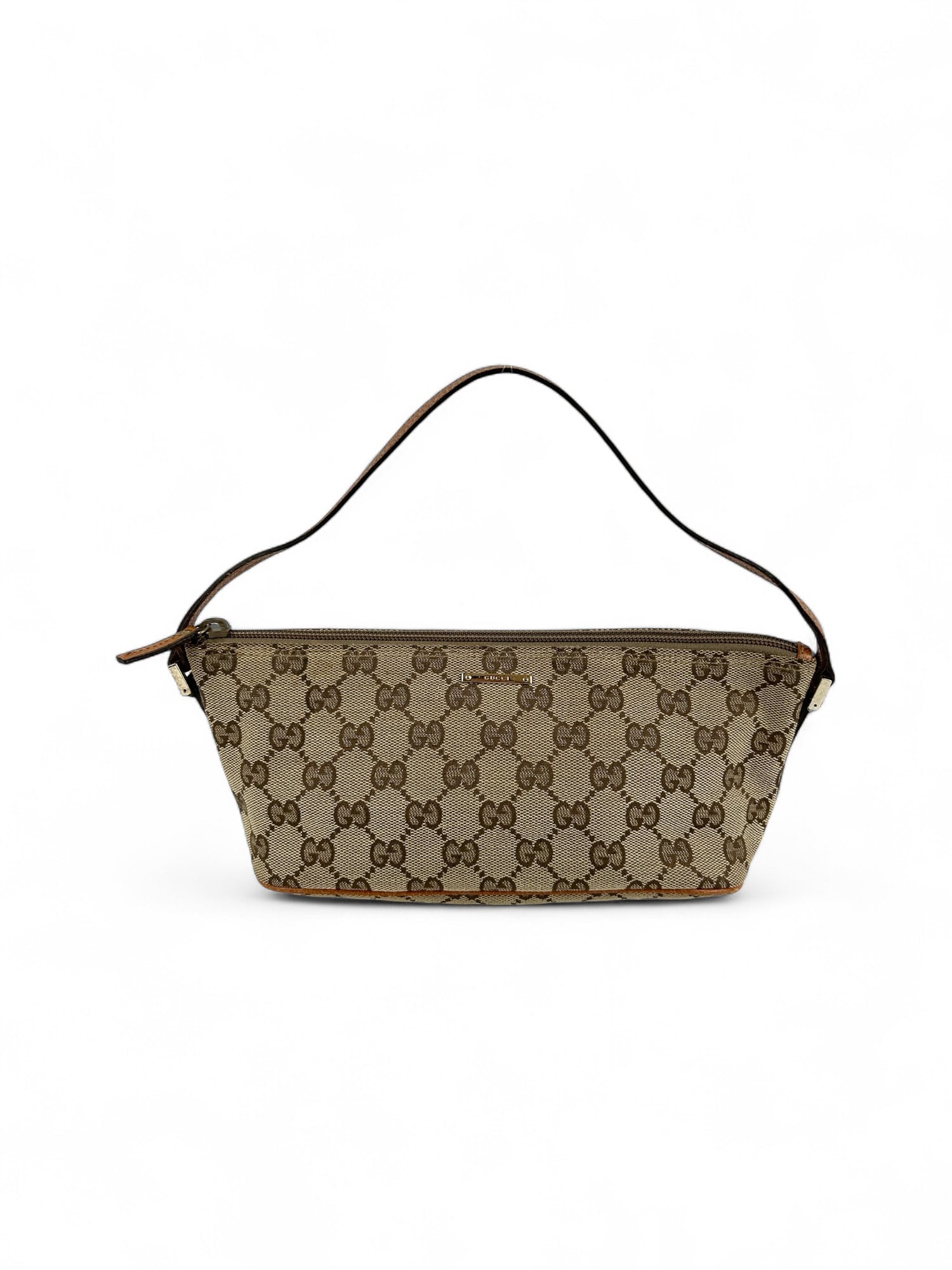 Vintage Gucci Monogram Pochette Boat Bag (Classic) 2000s