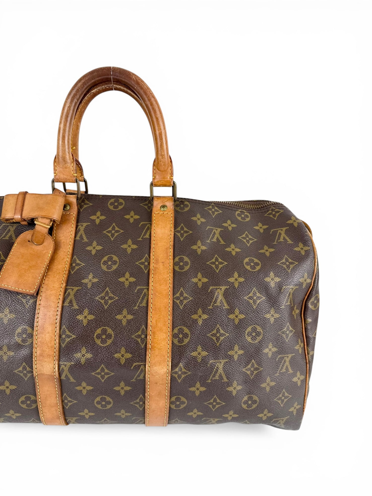 Vintage 1982 Louis Vuitton Keepall 45 Duffle Handbag