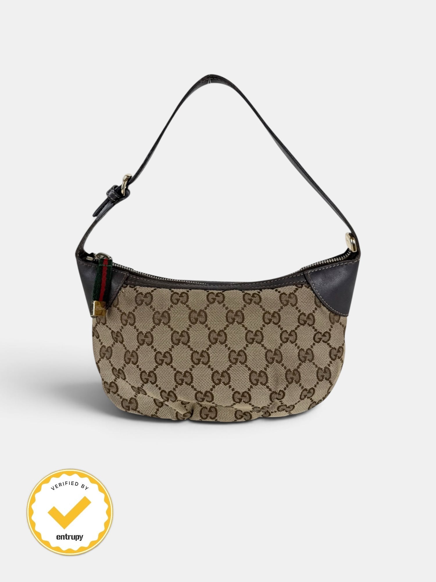 90s Gucci Monogram Mini Shoulder Bag