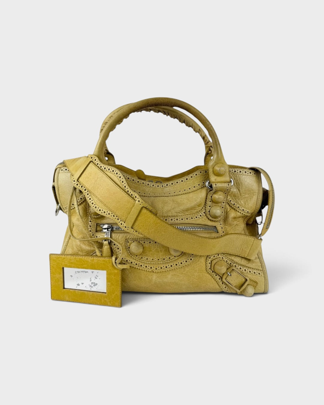 2010 Balenciaga Giant City Punching Hole 2Way Handbag