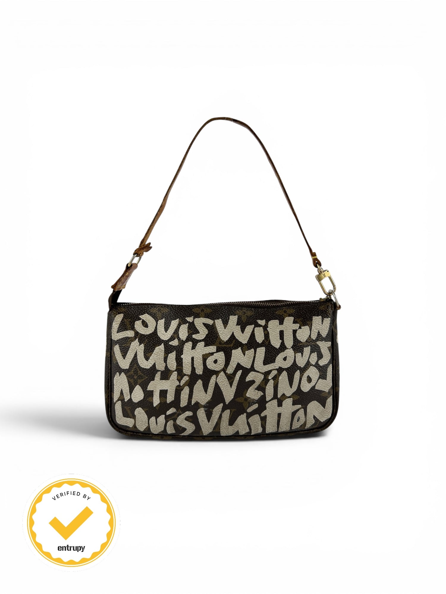 Vintage Louis Vuitton x Stephen Sprouse Graffiti Pochette Bag (2001)