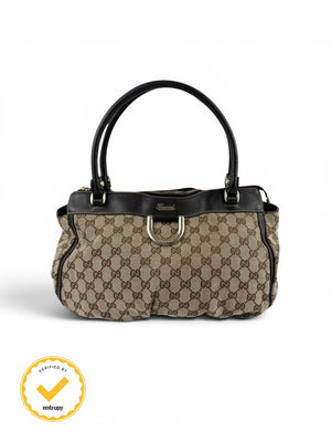 2000s Gucci Monogram GG Handbag