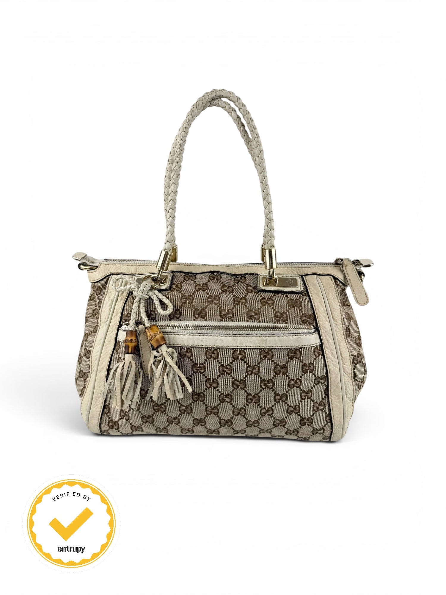 2000s Gucci GG Monogram Bella Handbag