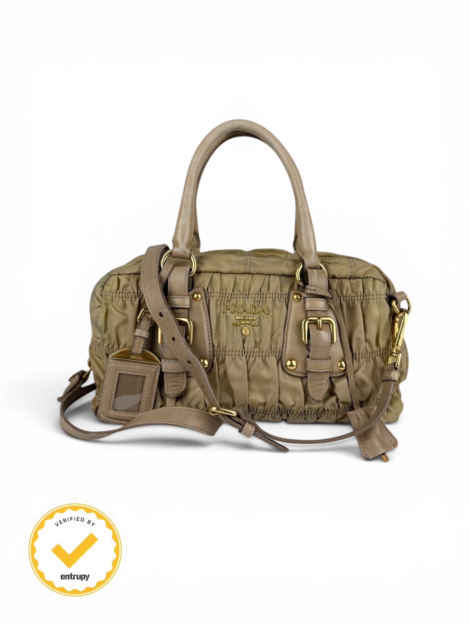 2010s Prada Nylon Tessuto 2Way Handbag