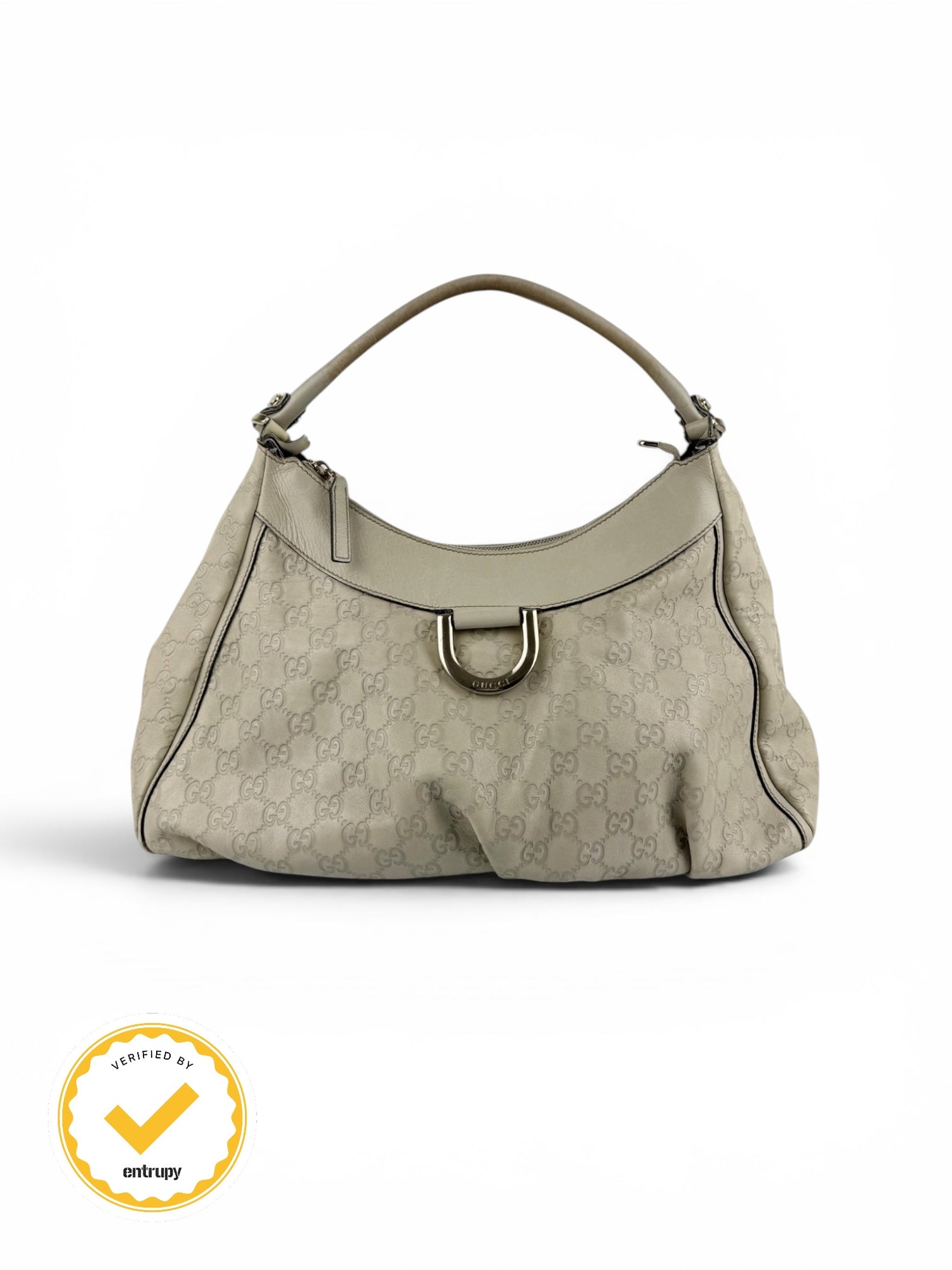 2000s Gucci Guccissima Large D Ring Shoulder Bag