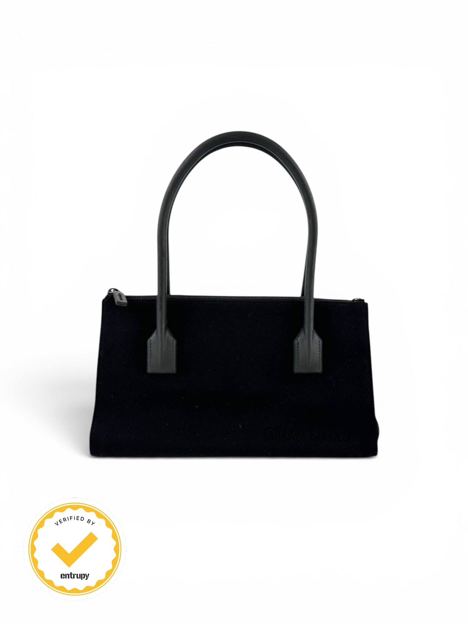 1998 Miu Miu Embossed Cloth Handbag