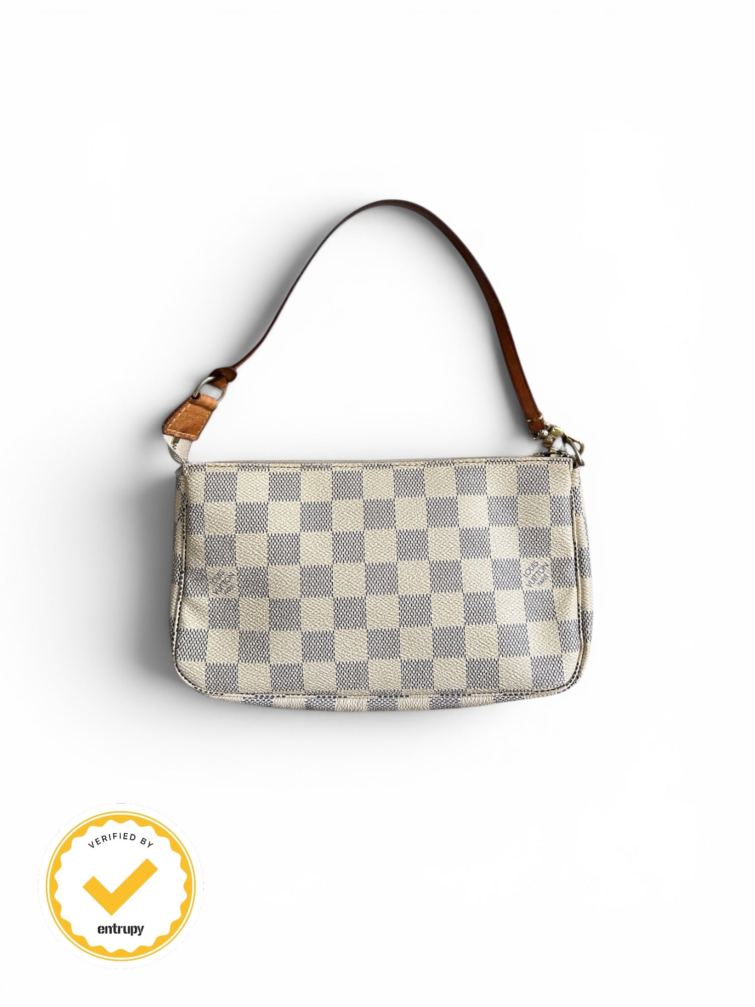 2009 Louis Vuitton Damier Azur Pochette Bag