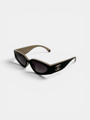 Chanel CC Cat Eye Sunglasses