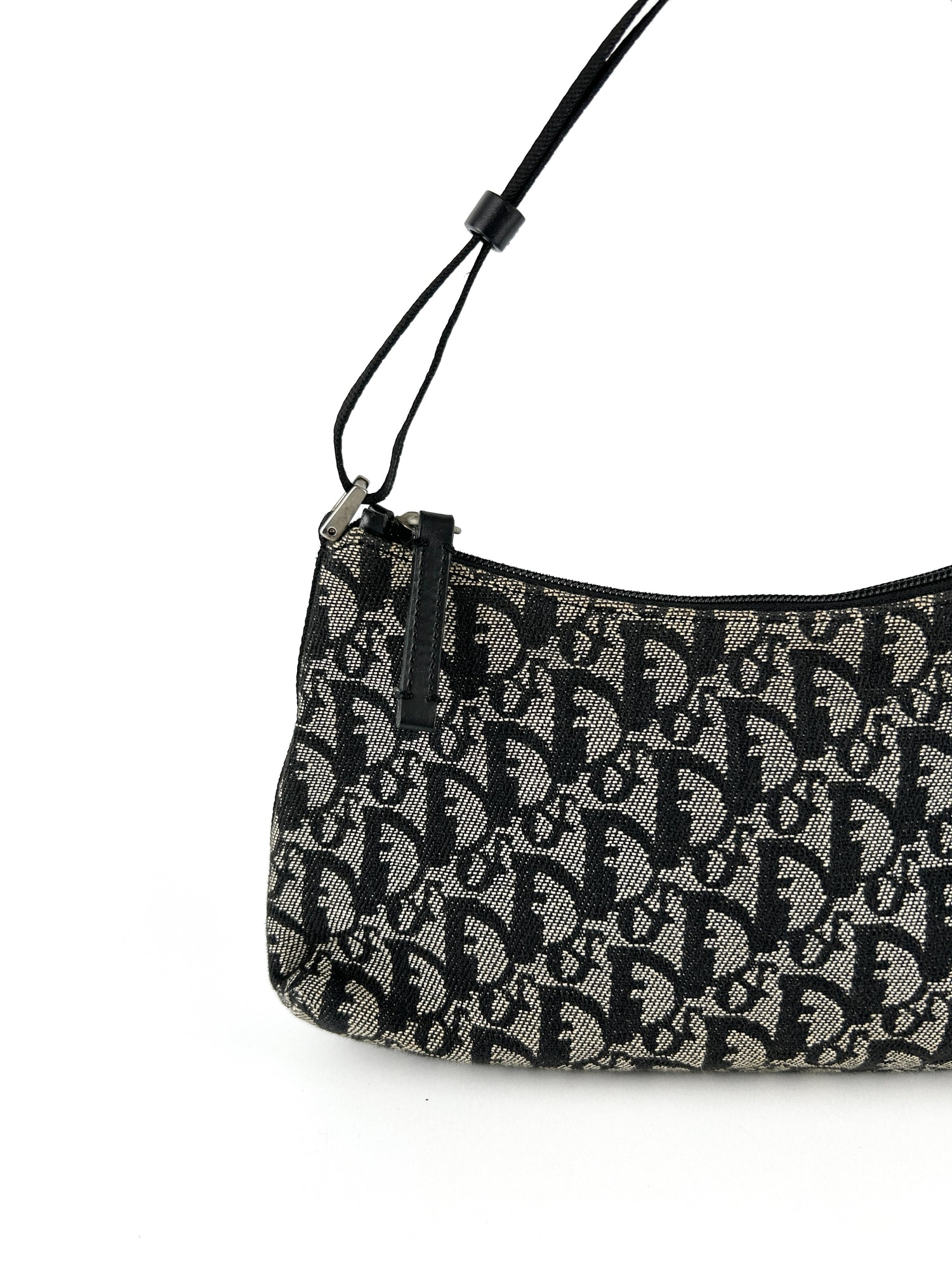 Vintage Christian Dior Monogram Shoulder Bag (2003)