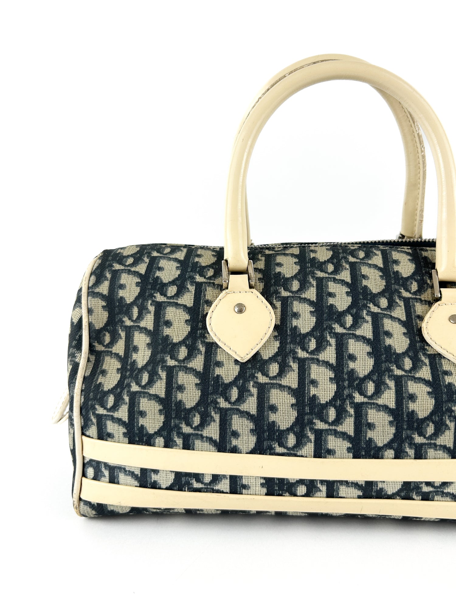 Vintage Christian Dior Monogram Boston Handbag (2004)