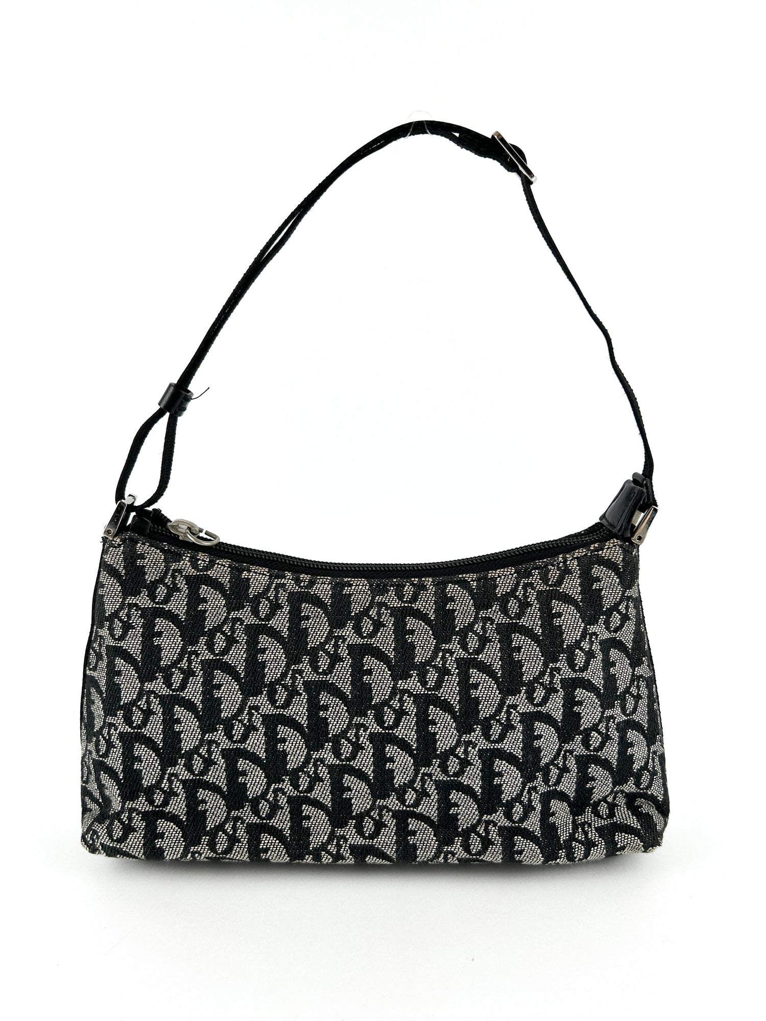 Vintage Christian Dior Monogram Shoulder Bag (2002)