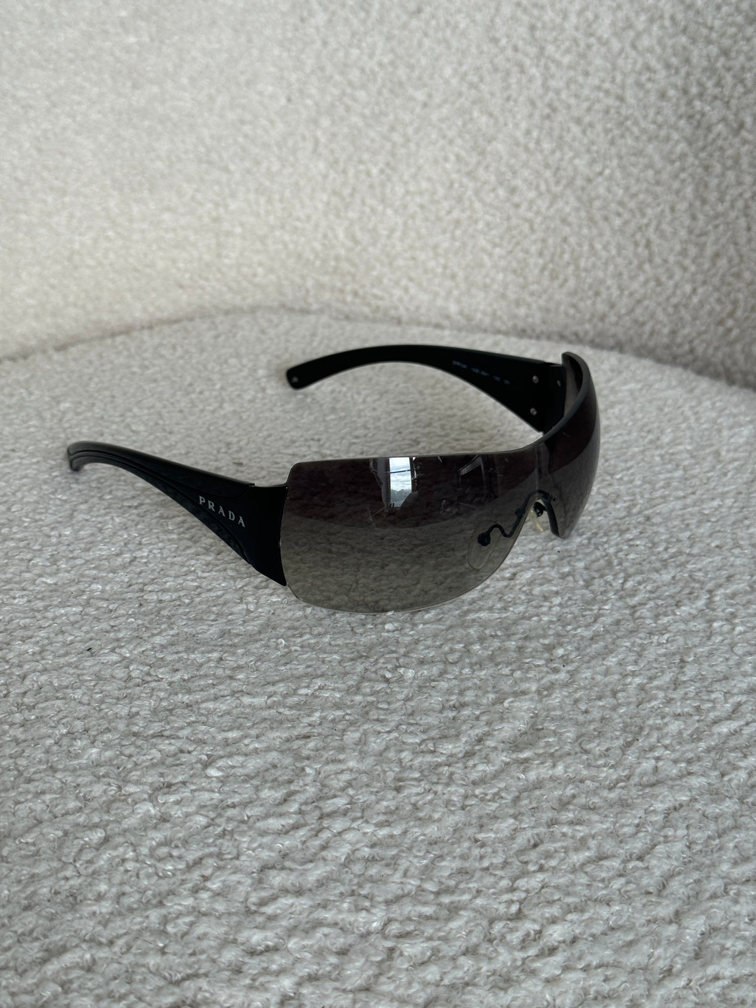 90s Prada Shield Sunglasses