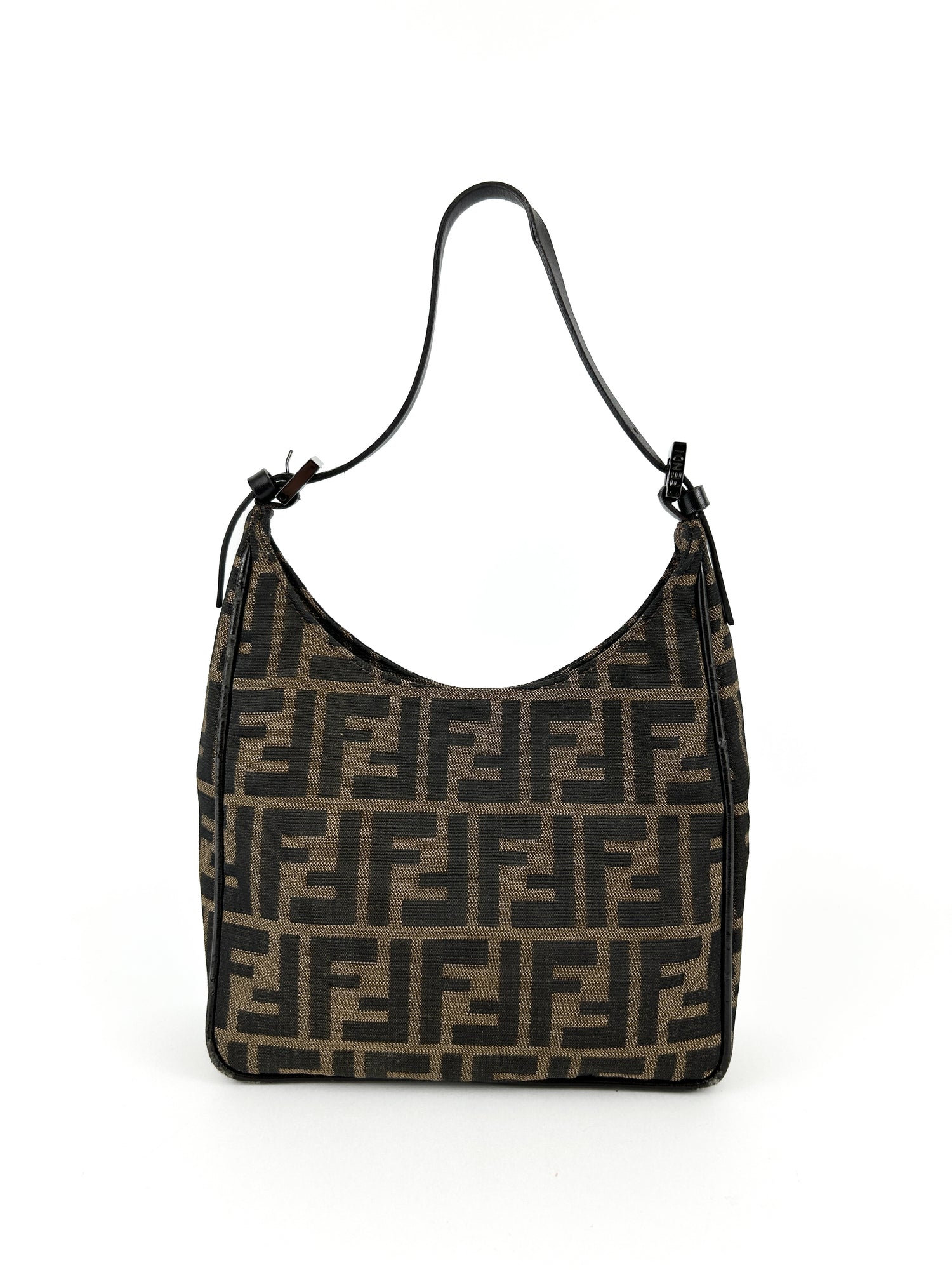 Vintage Fendi Zucca Shoulder Bag