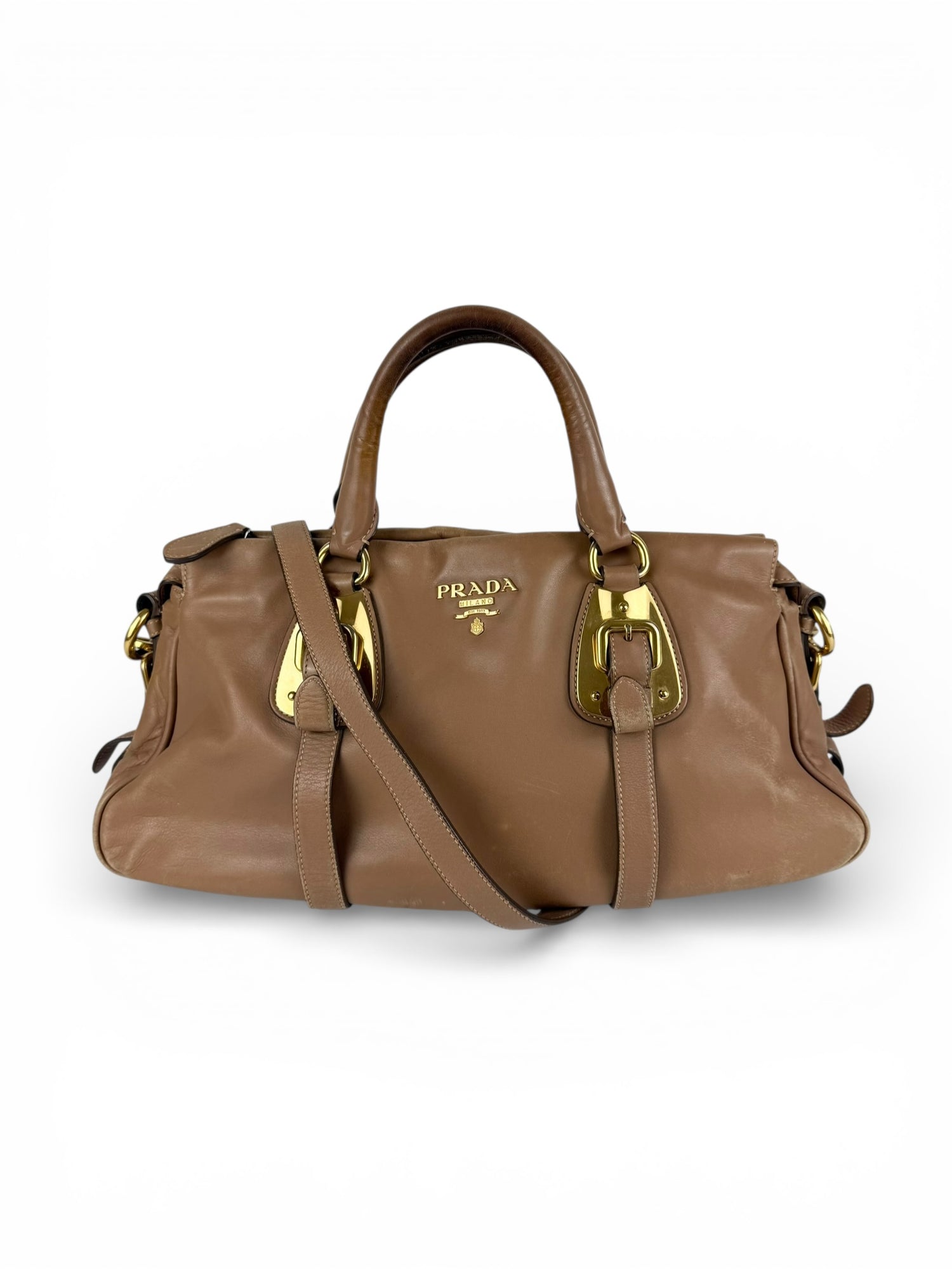 2010s Prada Nappa Leather 2Way Handbag